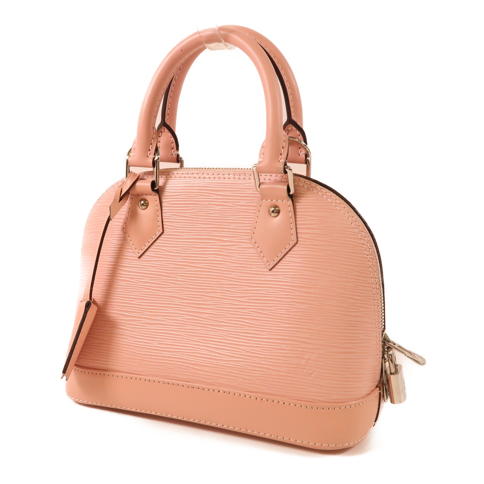 LOUIS VUITTON Epi Alma BB銀扣手挽肩背兩用袋