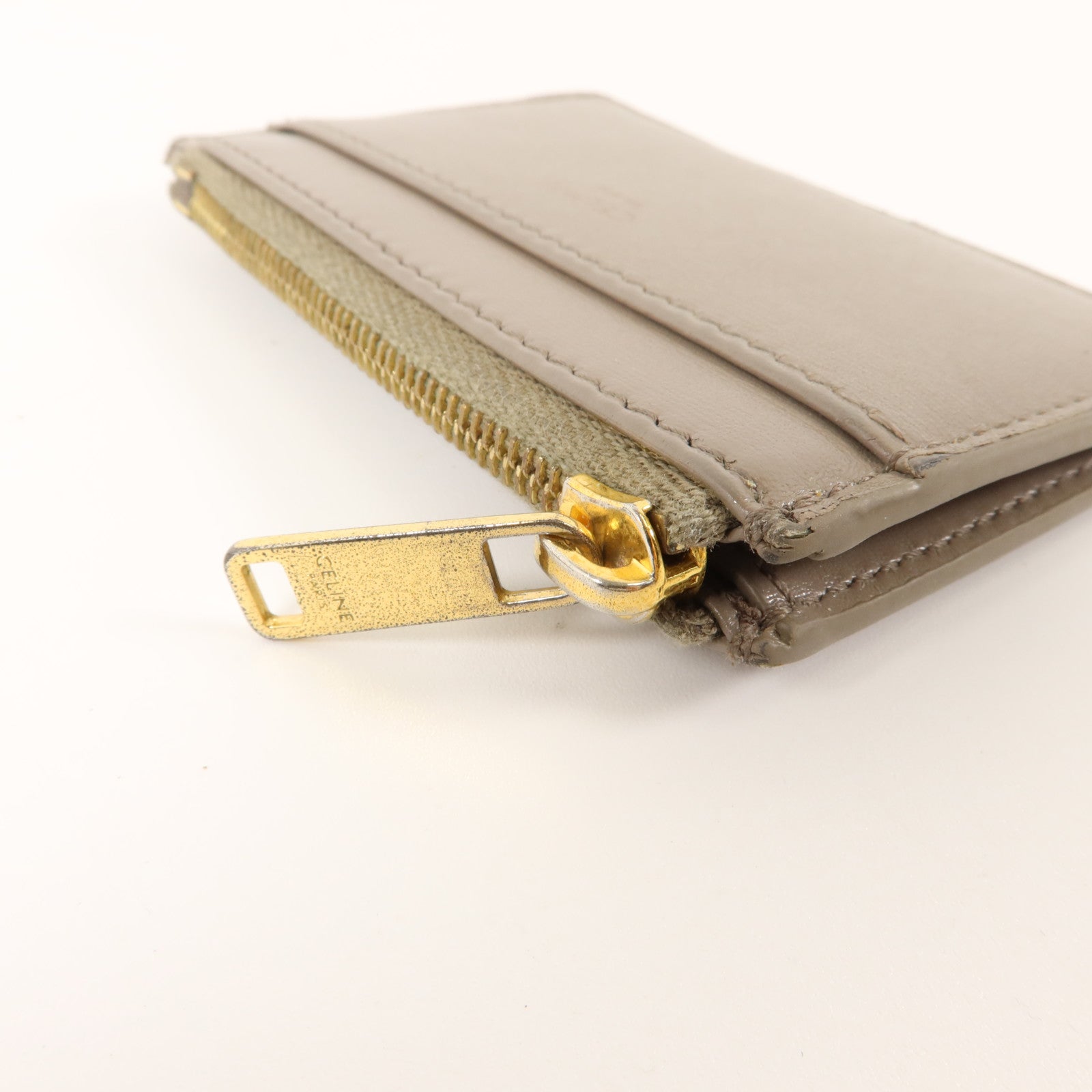 CELINE 牛皮皮革Compact Wallet with Coin Purse錢包