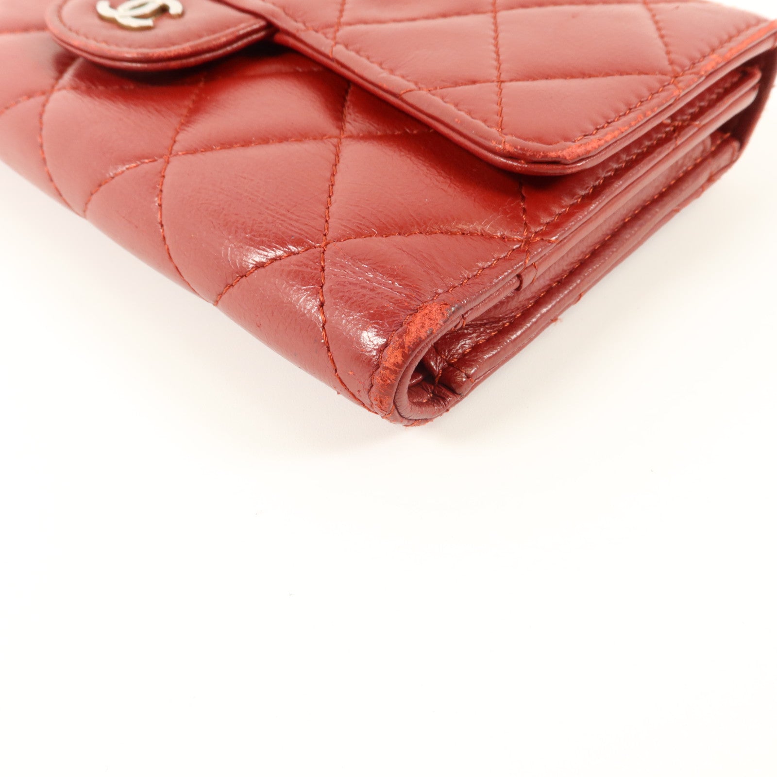 CHANEL 牛皮皮革Trifold Long Wallet長錢包