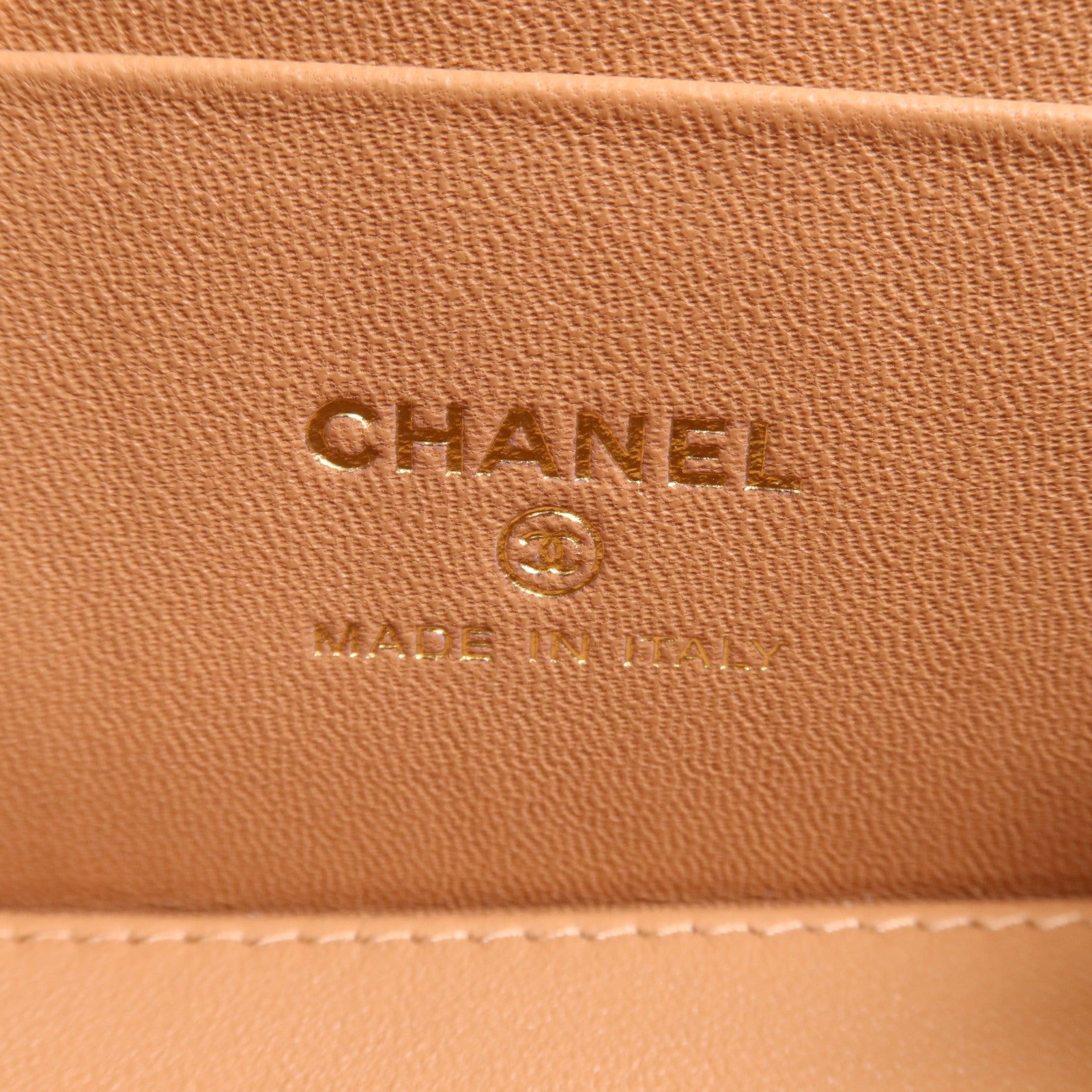 CHANEL 羊皮皮革Vanity Bag金扣手挽肩背兩用袋