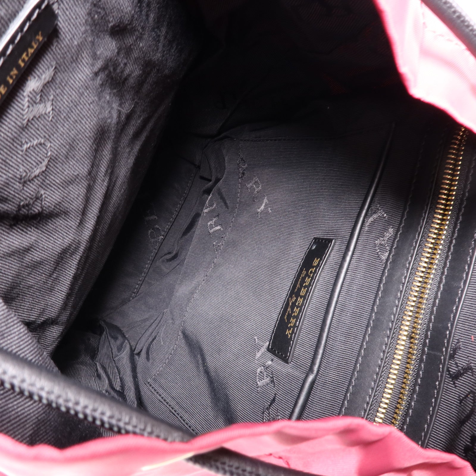 BURBERRY 尼龍Backpack金扣背包
