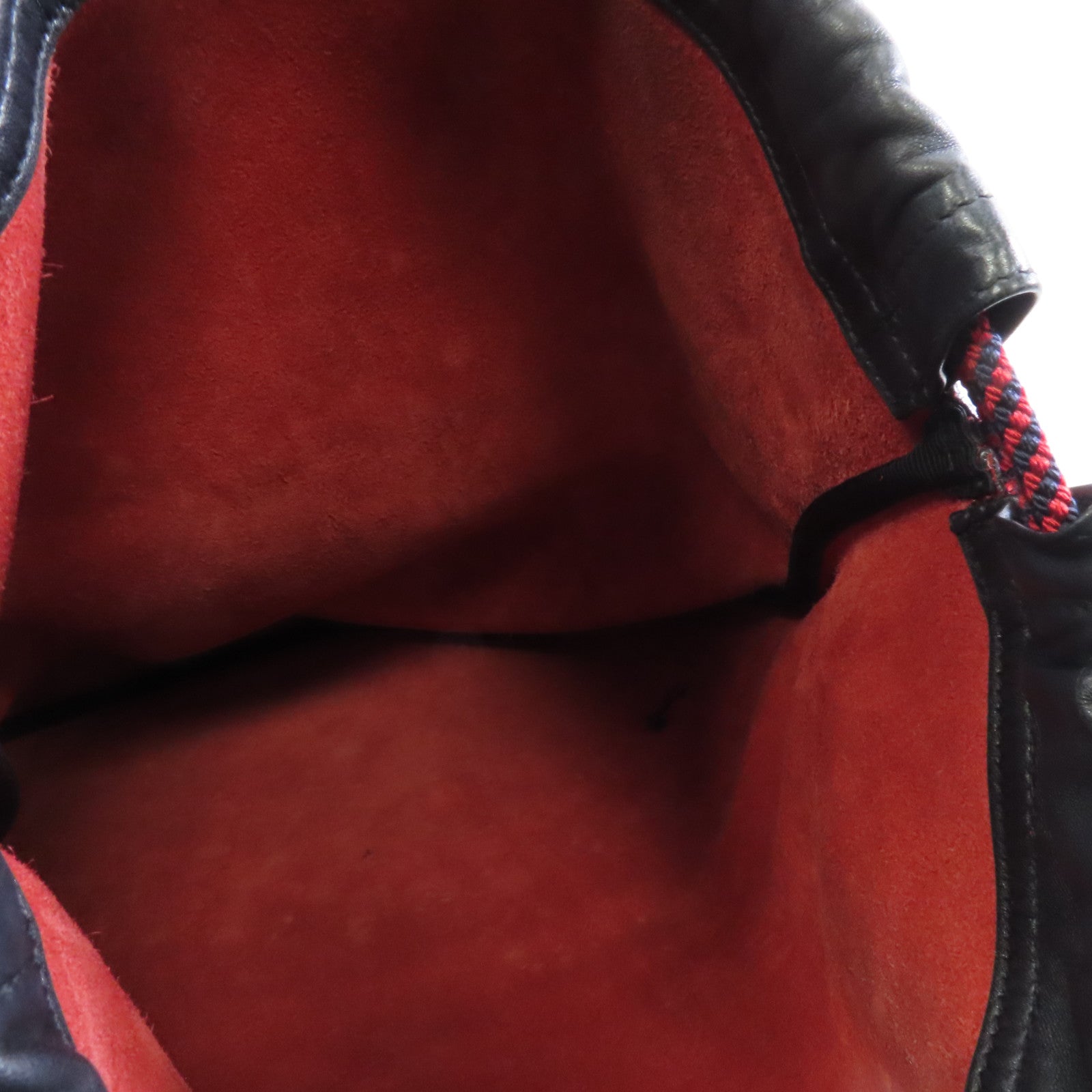 GUCCI 【激減優惠】牛皮皮革Backpack背包紅色