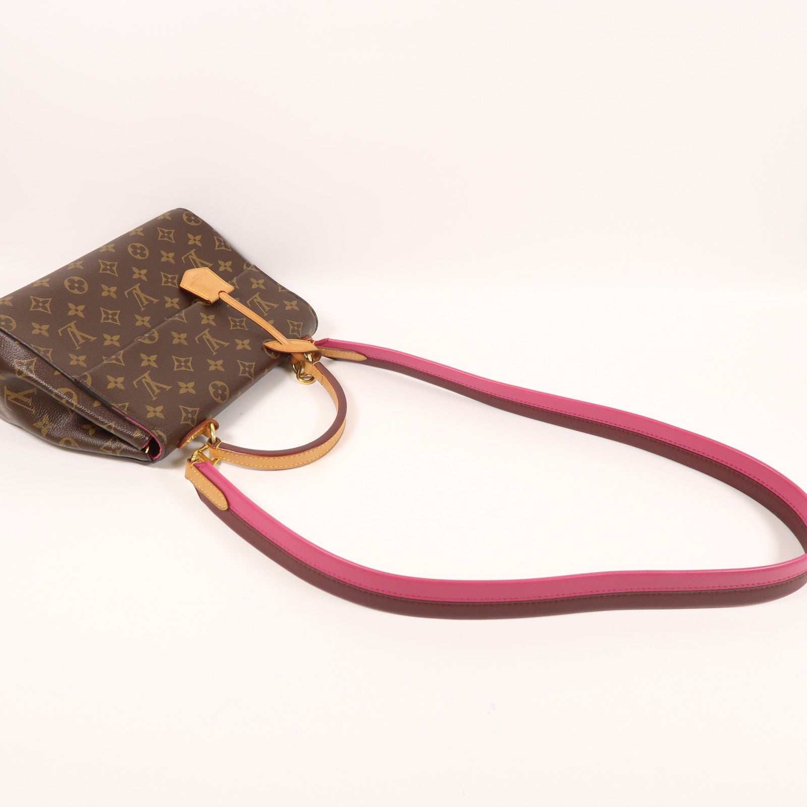LOUIS VUITTON Monogram Cluny BB手挽肩背兩用袋