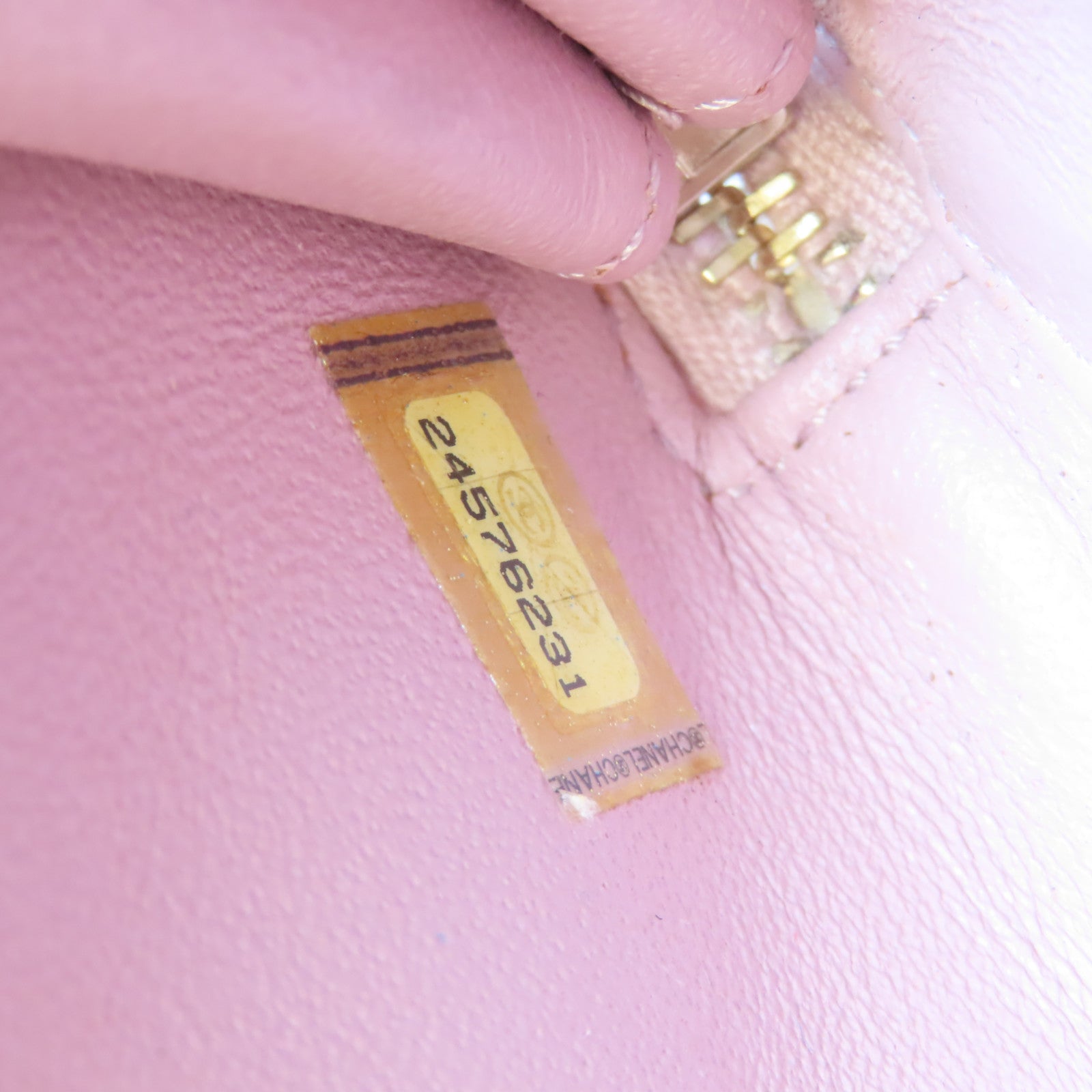 CHANEL 【激減優惠】Caviar皮革Matelasse Chain Shoulder Bag金扣手挽肩背兩用袋粉紅色