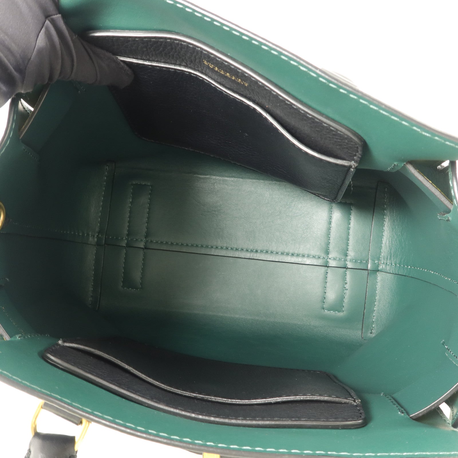 BURBERRY 牛皮皮革Belt Small手挽肩背兩用袋