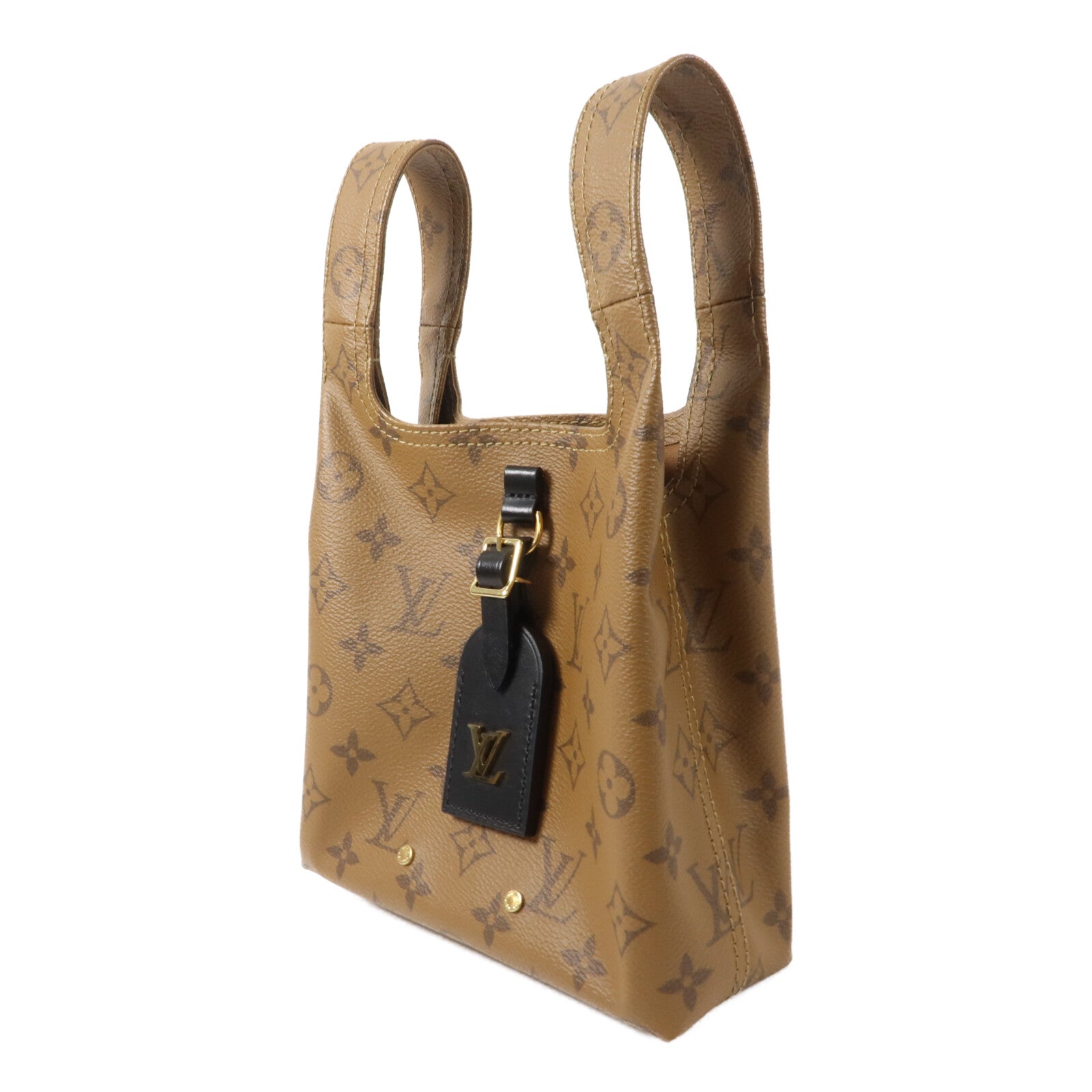 LOUIS VUITTON Monogram Reverse Atlantis BB手挽肩背兩用袋