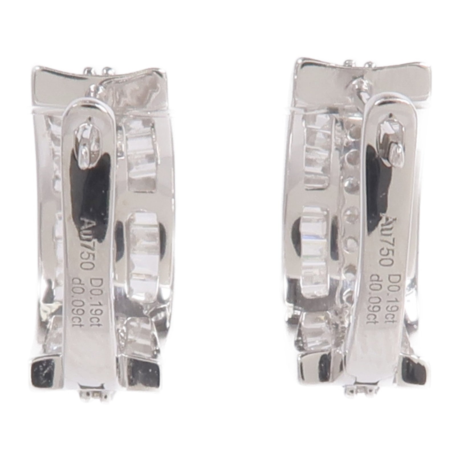JEWELRY 18K白金Diamond Earrings鑽石耳環