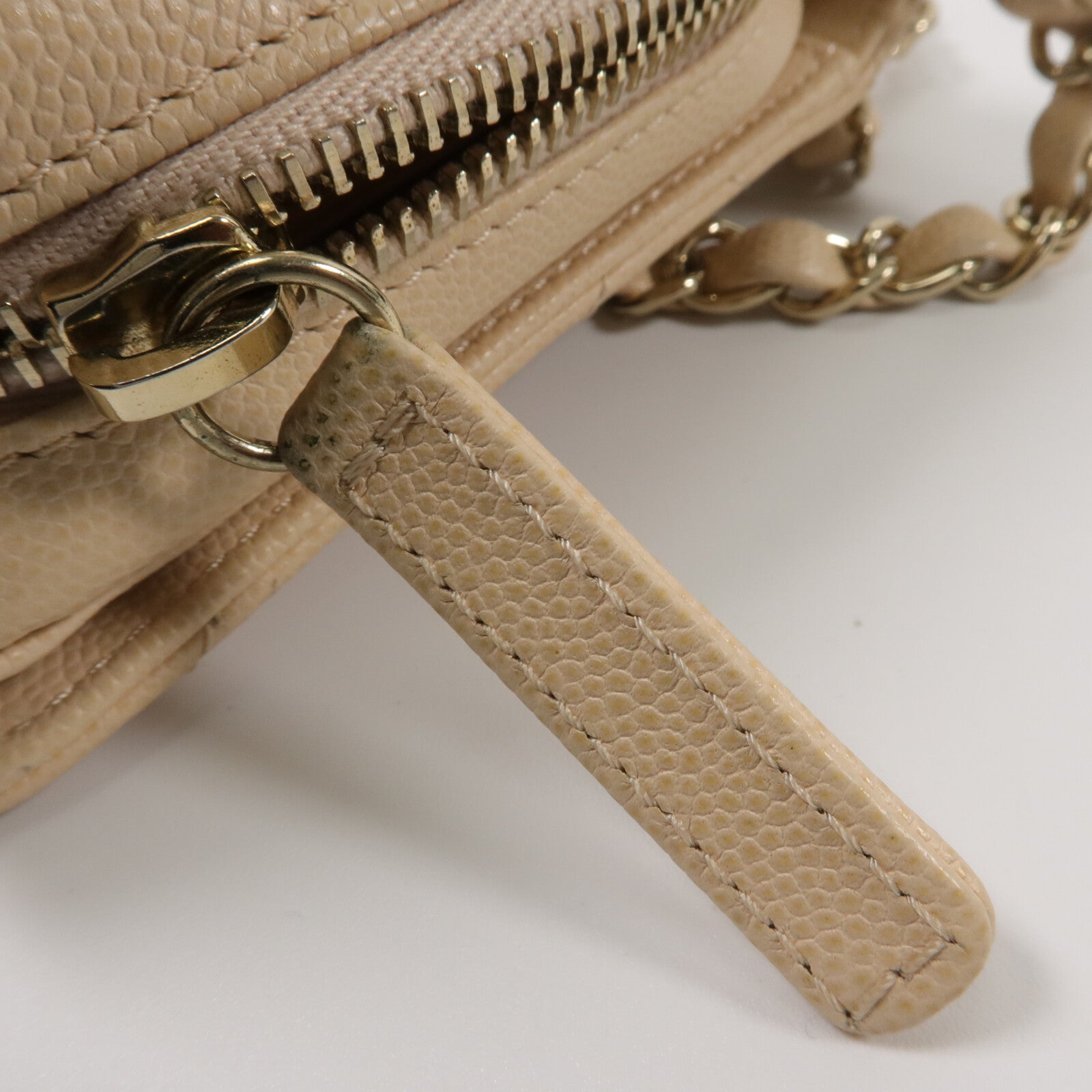 CHANEL 牛皮皮革Mini Flap Bag鏈帶肩背袋