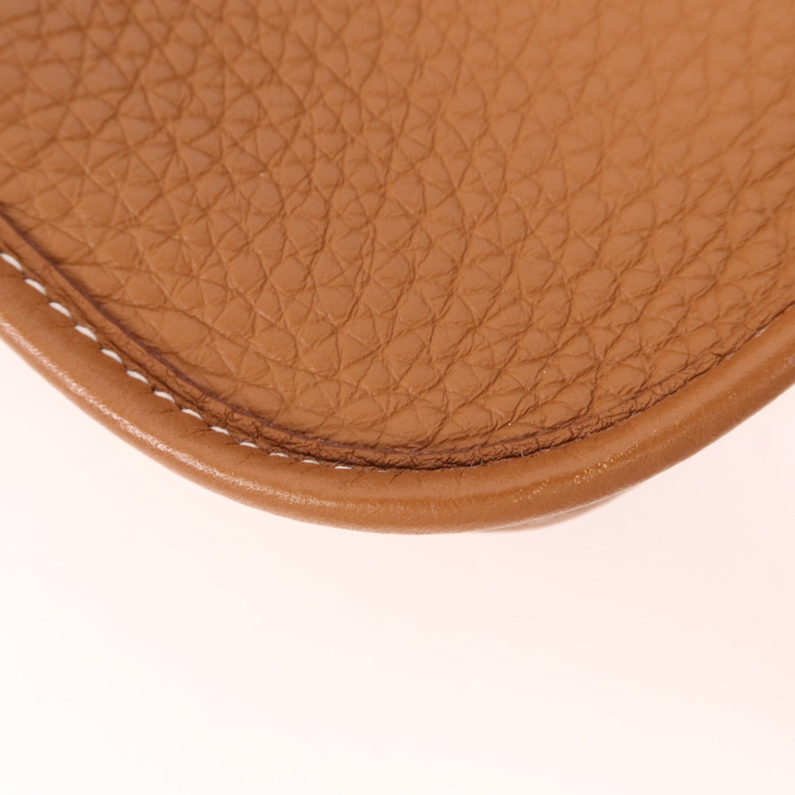 HERMES Togo皮革Evelyne TPM肩背袋Gold