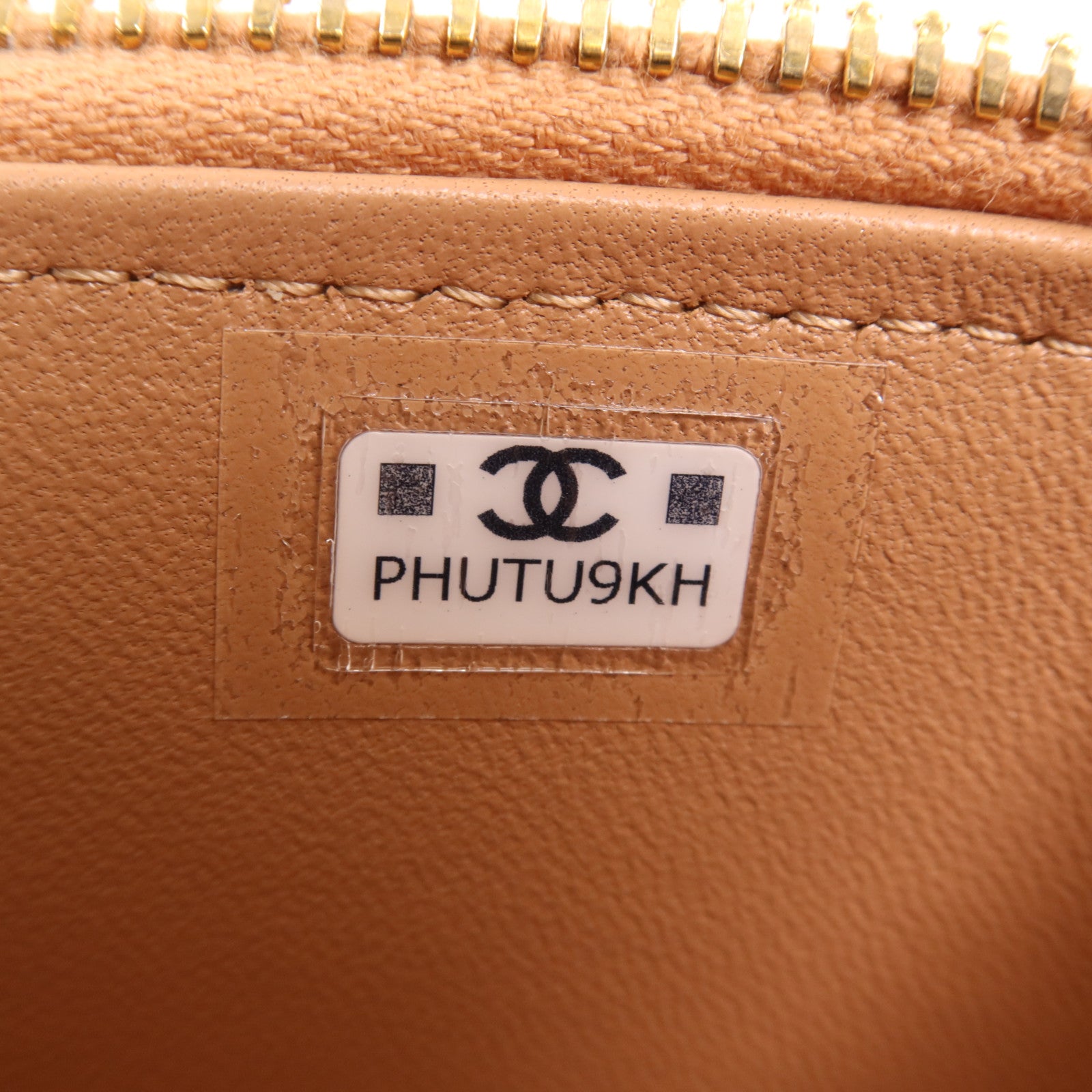 CHANEL 羊皮皮革Vanity Bag金扣手挽肩背兩用袋