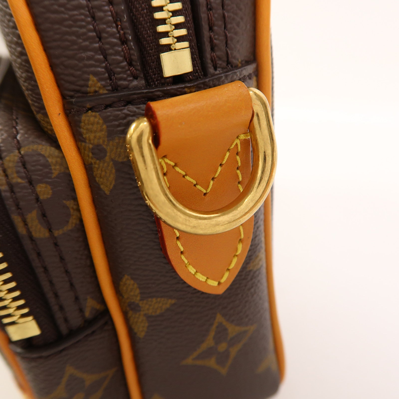 LOUIS VUITTON Monogram Nil金扣手挽肩背兩用袋