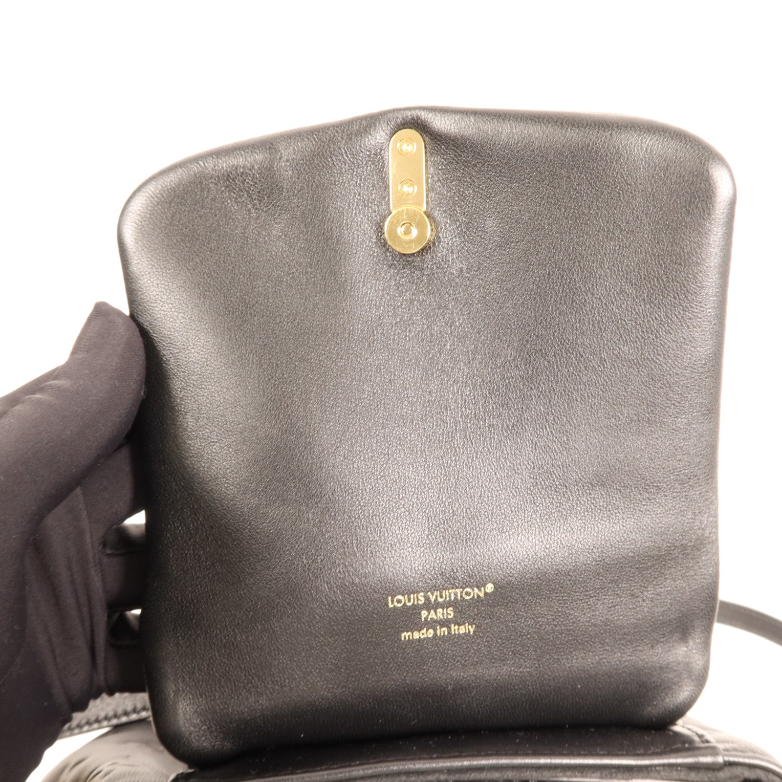 LOUIS VUITTON Monogram Embossed Coussin Backpack PM金扣背包