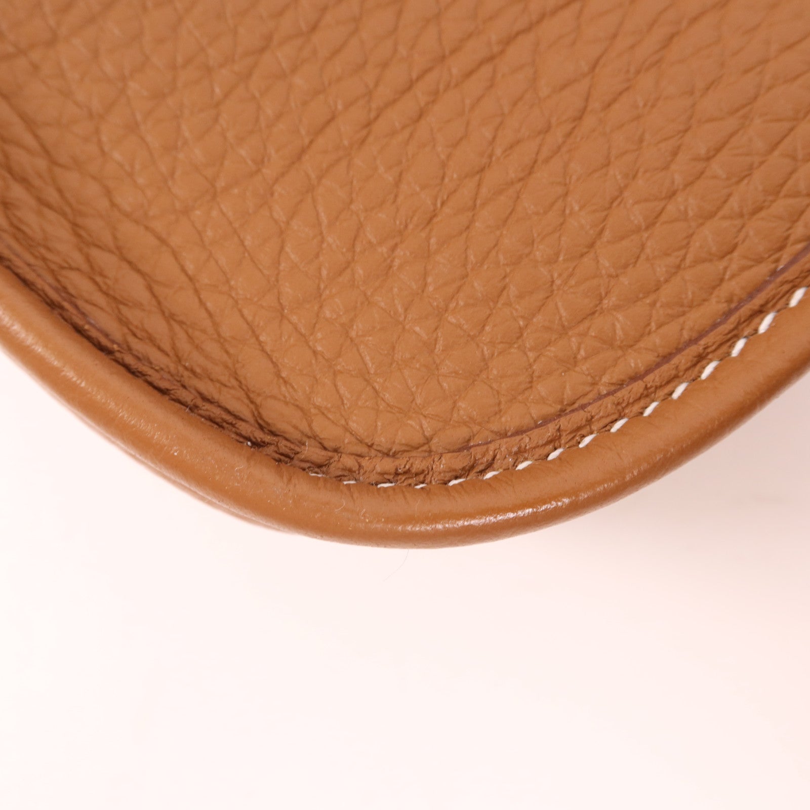 HERMES Togo皮革Evelyne TPM肩背袋Gold