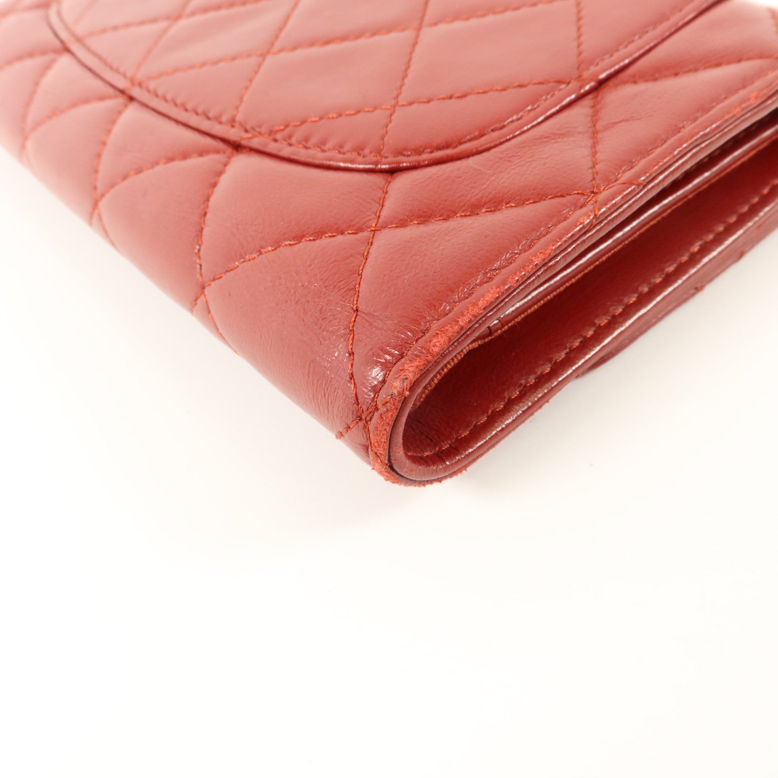 CHANEL 牛皮皮革Trifold Long Wallet長錢包