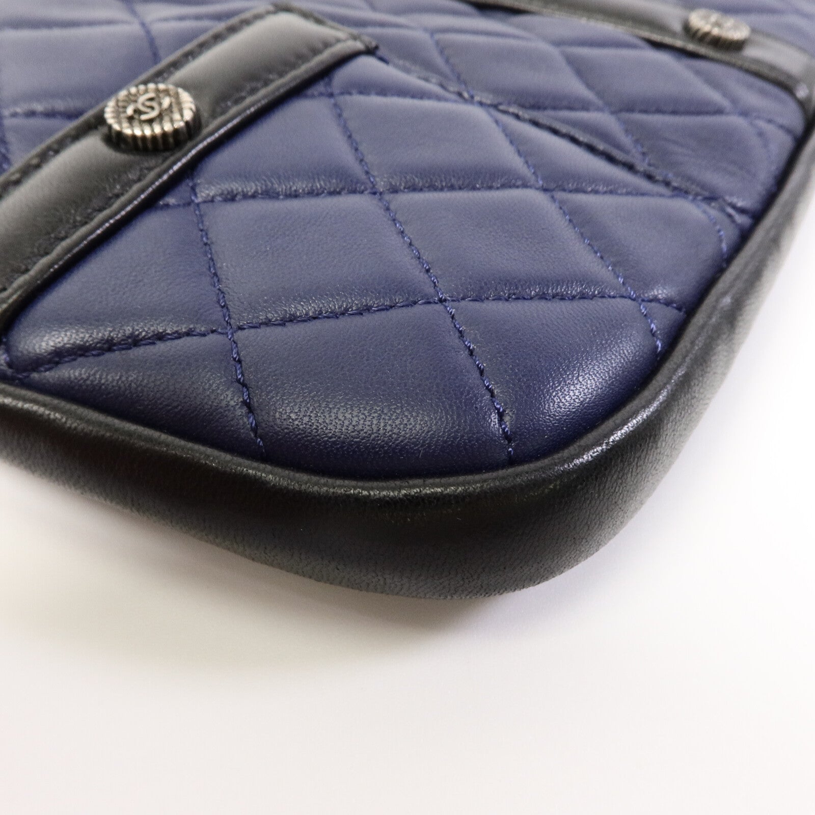 CHANEL 羊皮皮革Girl Jacket Chain Shoulder鏈帶肩背袋
