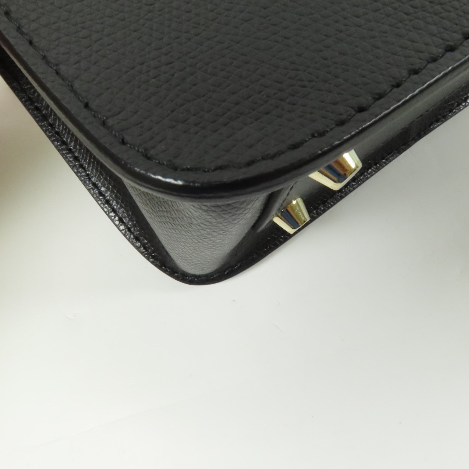 Furla 牛皮皮革Shoulder Bag金扣肩背袋