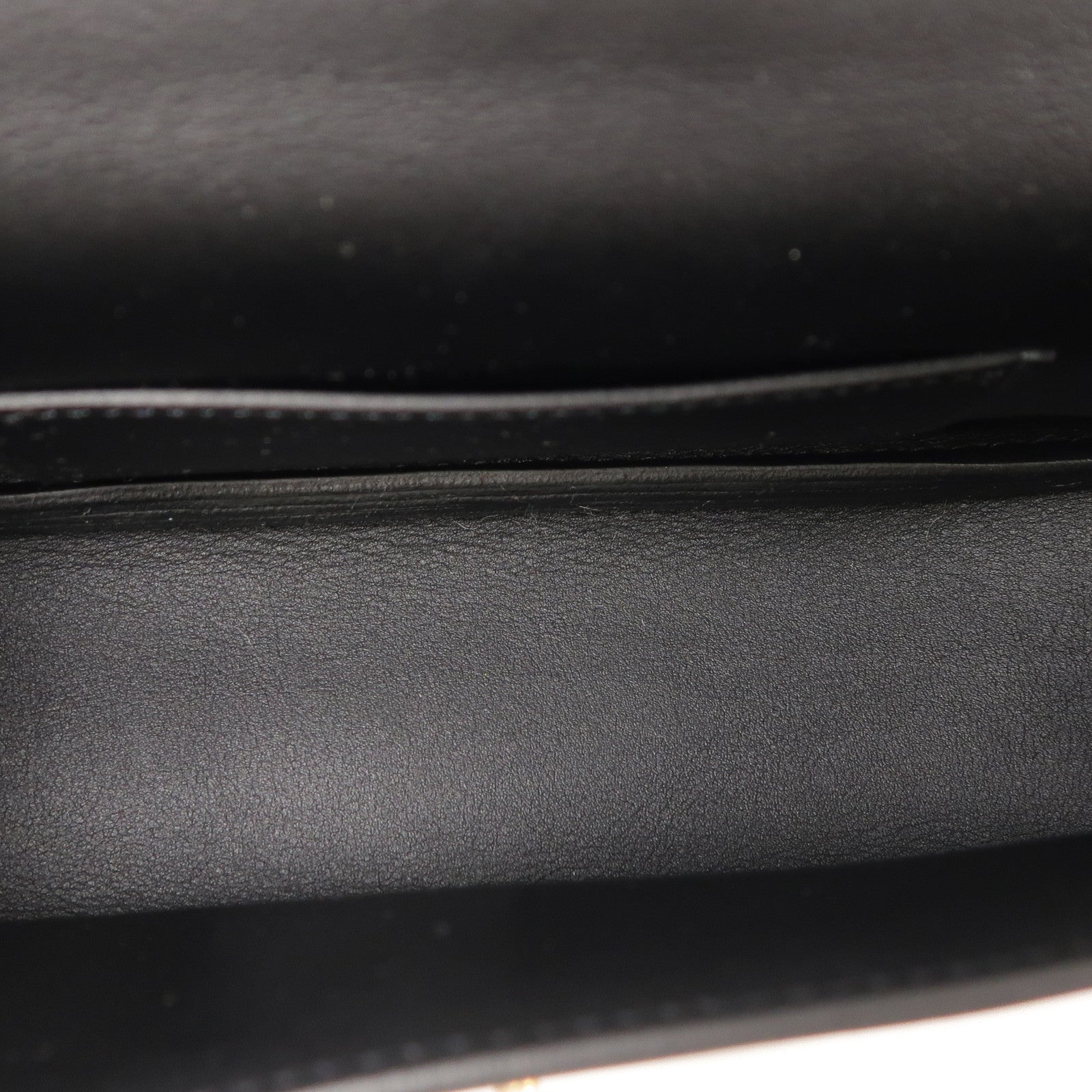 HERMES GHW Kelly Moove Shoulder Bag Swift Leather Noir