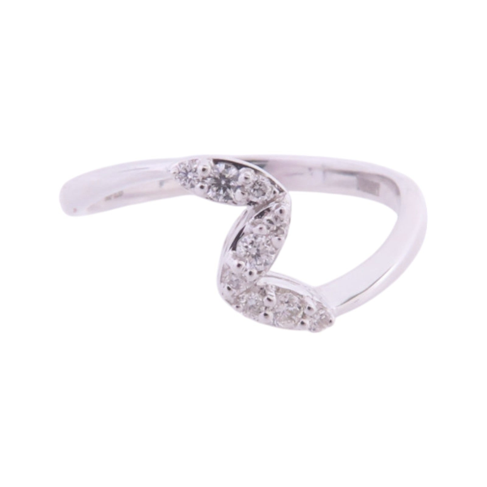JEWELRY 【激減優惠】18K白金Diamond Ring鑽石戒指US#6.25
