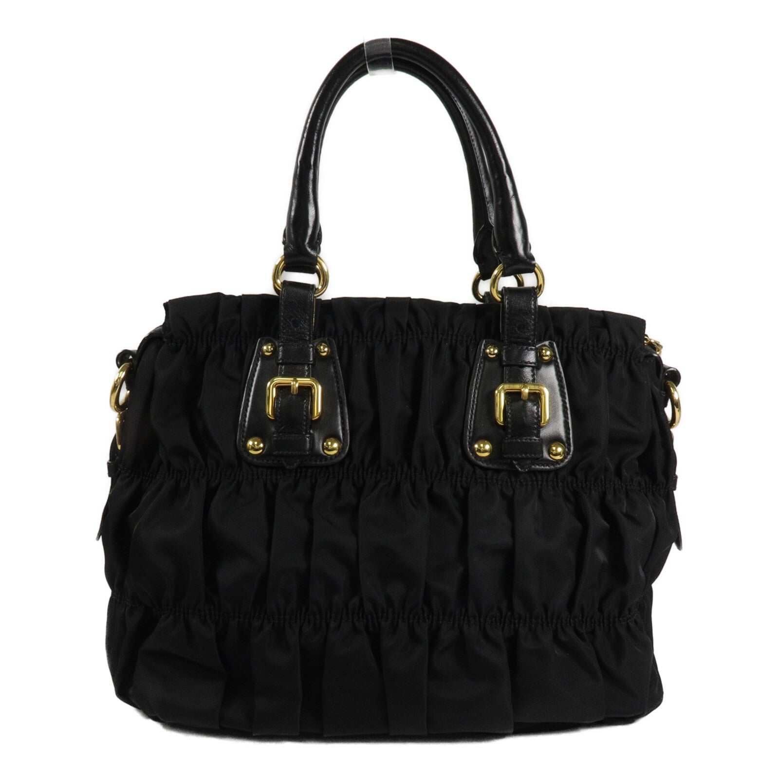 PRADA 尼龍Tessuto Gaufre 2 Way手挽肩背兩用袋
