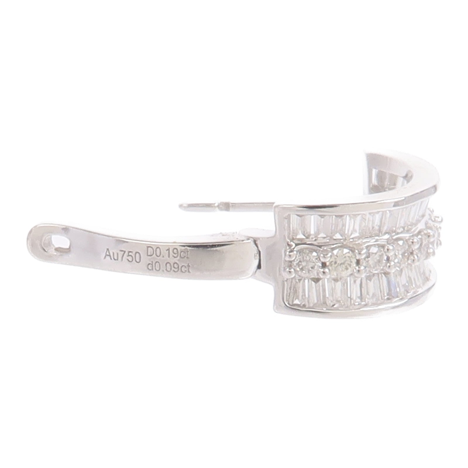 JEWELRY 18K白金Diamond Earrings鑽石耳環