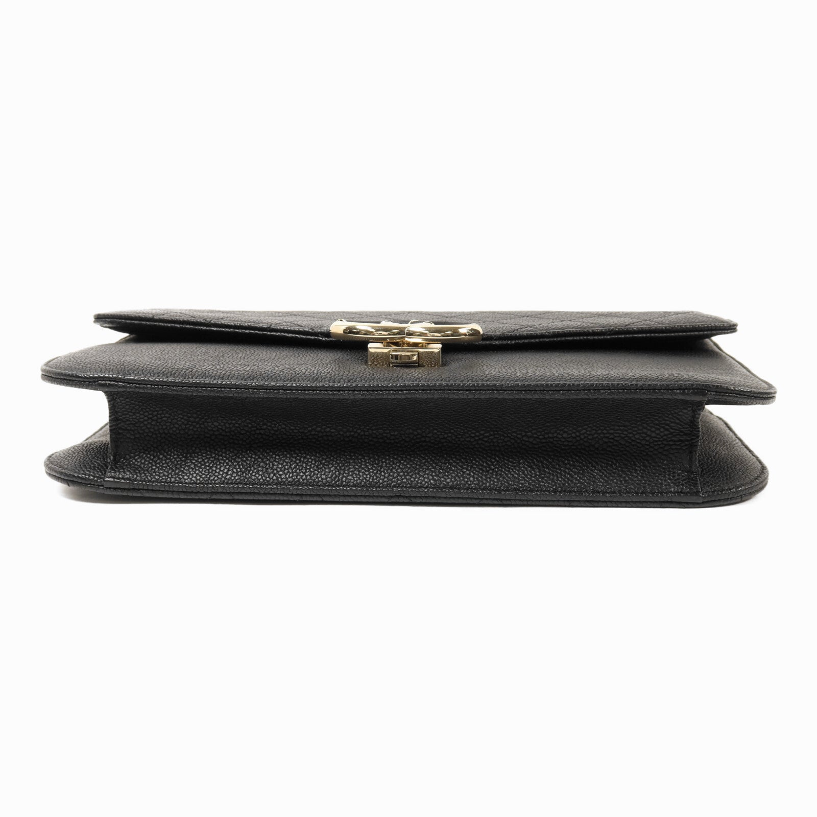 CHANEL 【激減優惠】牛皮皮革Chain Shoulder金扣鏈帶肩背袋
