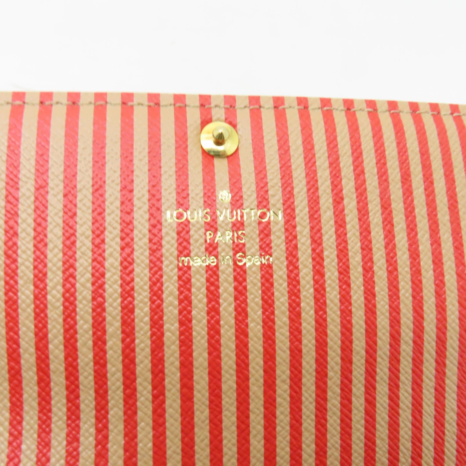 LOUIS VUITTON 【激減優惠】Monogram Portefeuille Sarah Trunk Motti Zip金扣長錢包棕色