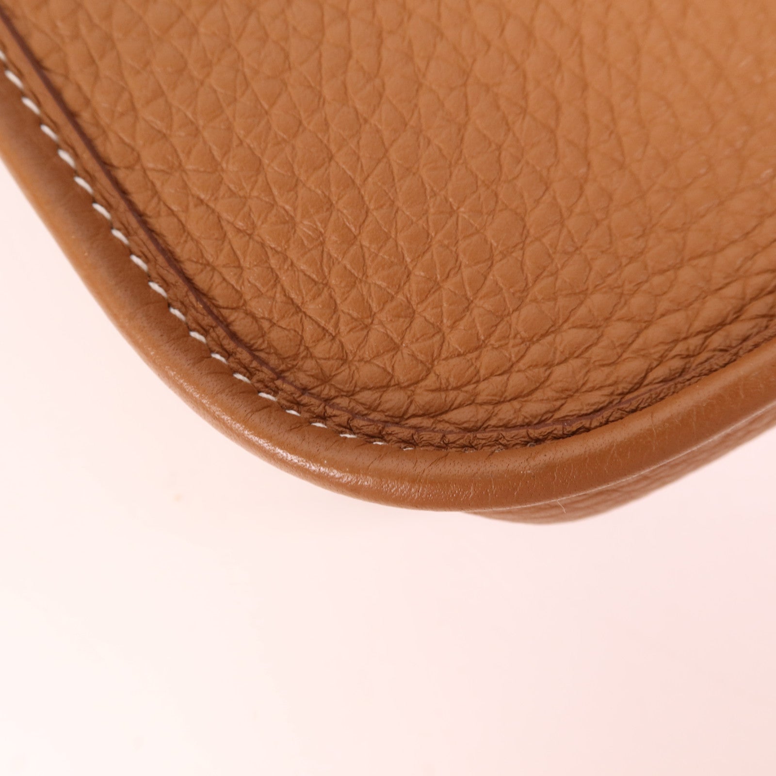 HERMES Togo皮革Evelyne TPM肩背袋Gold