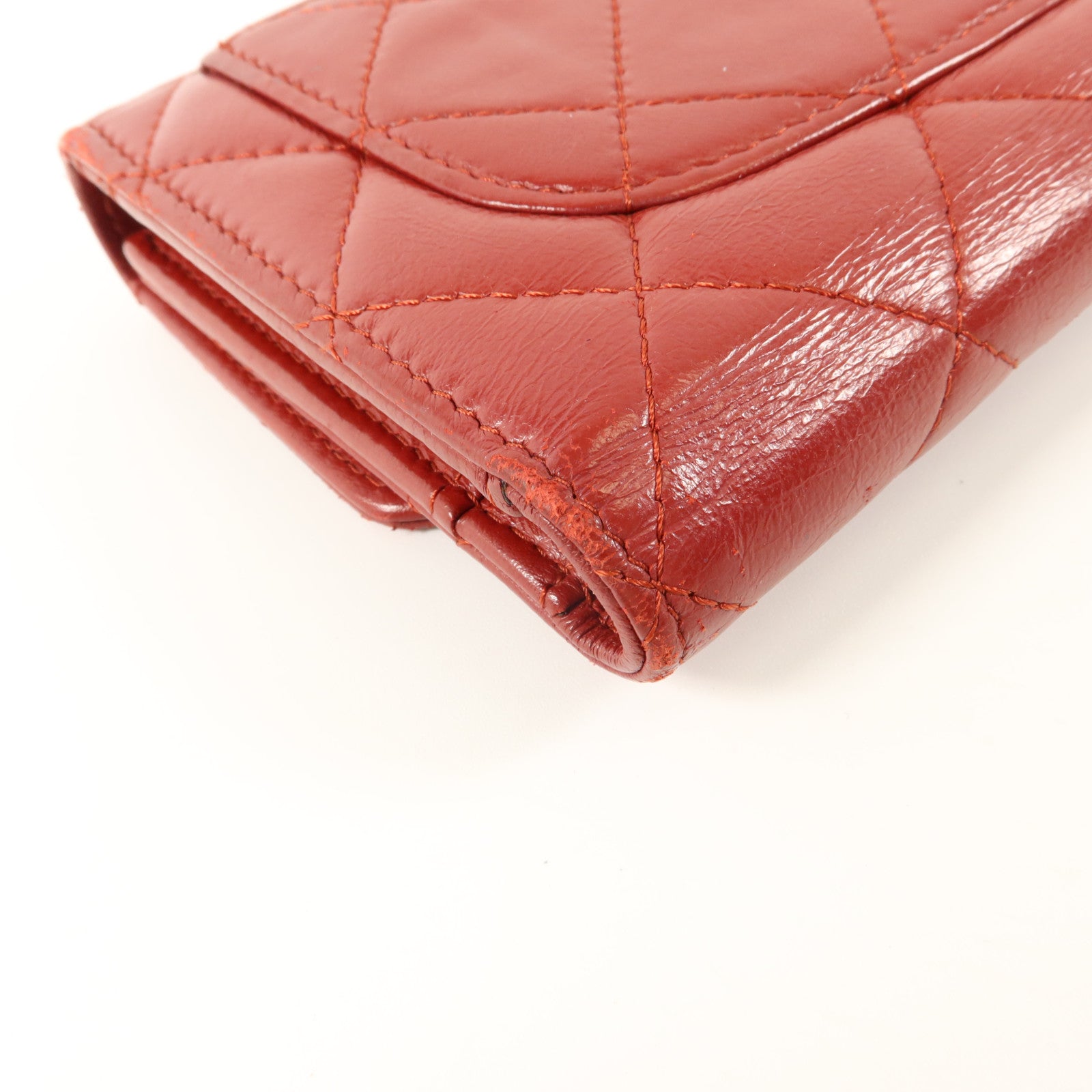 CHANEL 牛皮皮革Trifold Long Wallet長錢包
