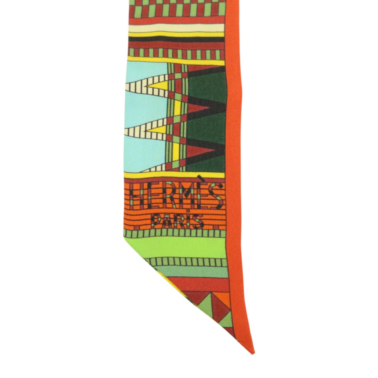 HERMES 絲質Twilly絲巾