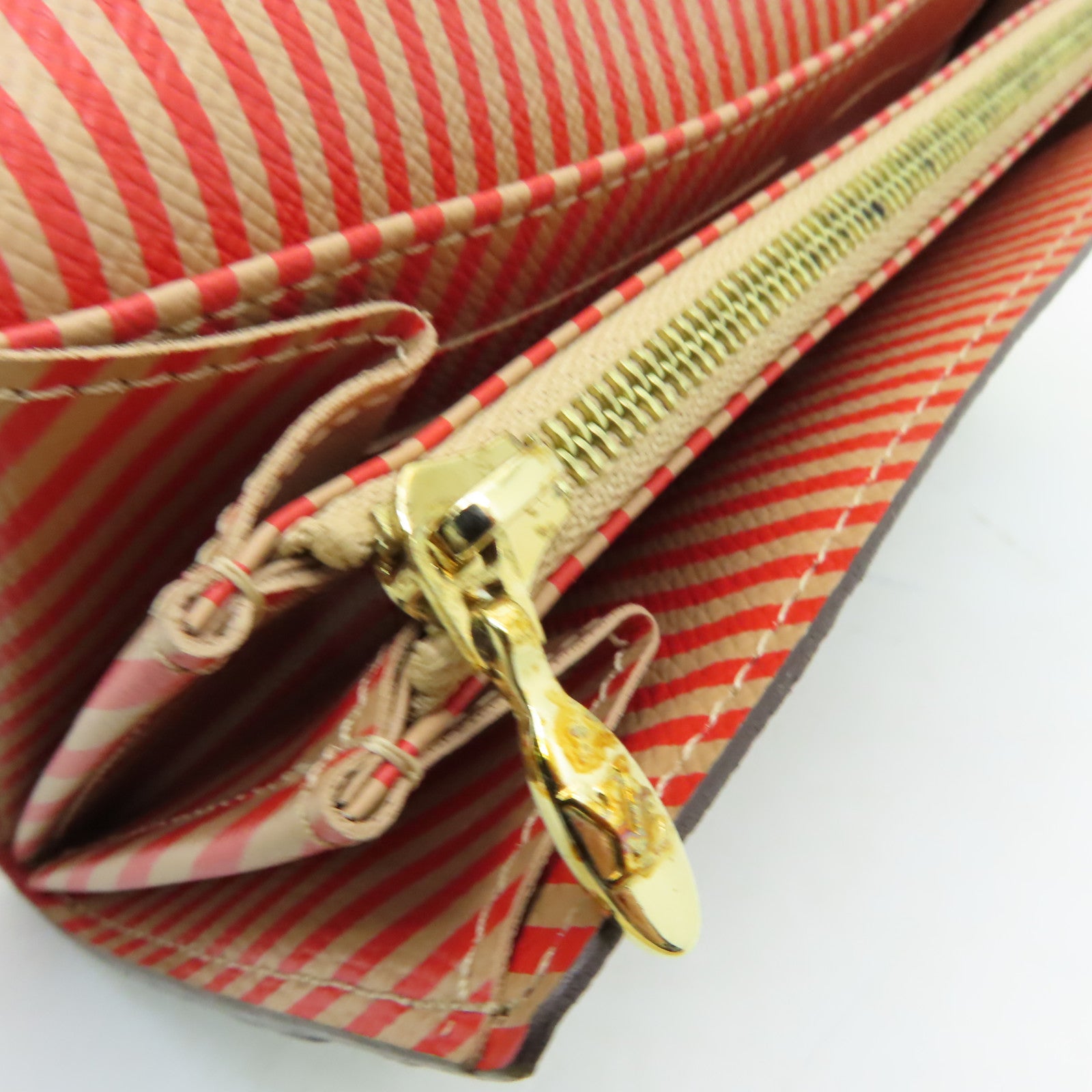 LOUIS VUITTON 【激減優惠】Monogram Portefeuille Sarah Trunk Motti Zip金扣長錢包棕色