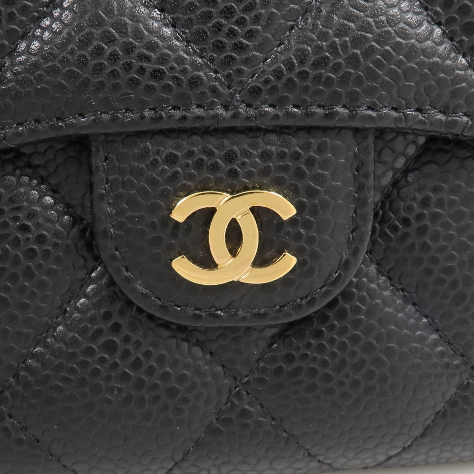 CHANEL 牛皮皮革Classic Small Flap Wallet錢包