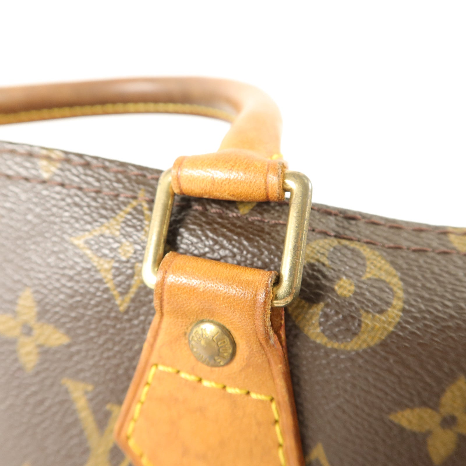 LOUIS VUITTON Monogram Speedy 30金扣手挽袋
