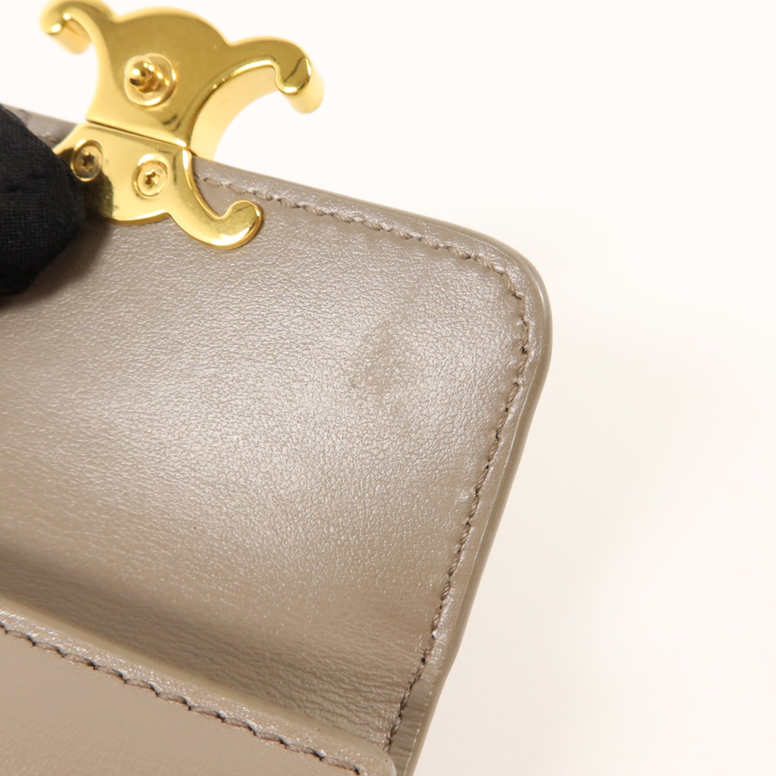 CELINE 牛皮皮革Compact Wallet with Coin Purse錢包