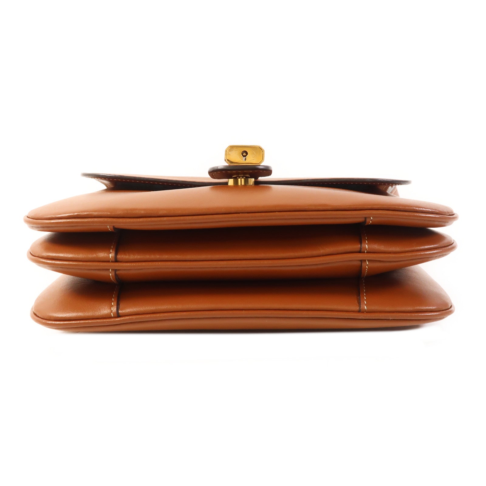 CELINE 【激減優惠】牛皮皮革Shoulder Bag金扣肩背袋