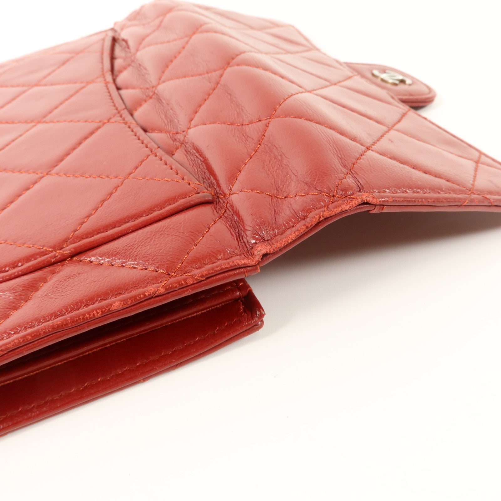 CHANEL 牛皮皮革Trifold Long Wallet長錢包