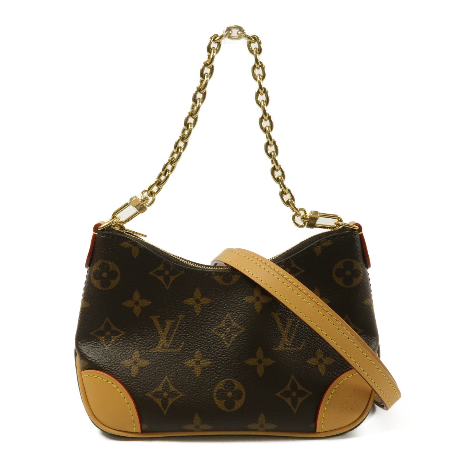 LOUIS VUITTON Monogram Nano Boulogne手挽肩背兩用袋