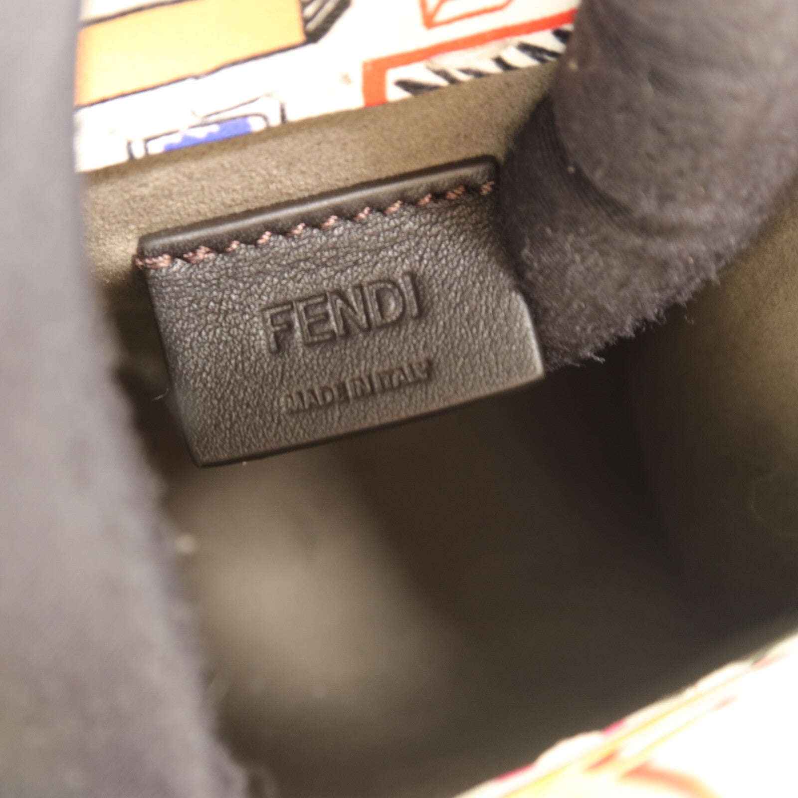 FENDI 牛皮皮革Mini Sunshine Shopper手挽肩背兩用袋
