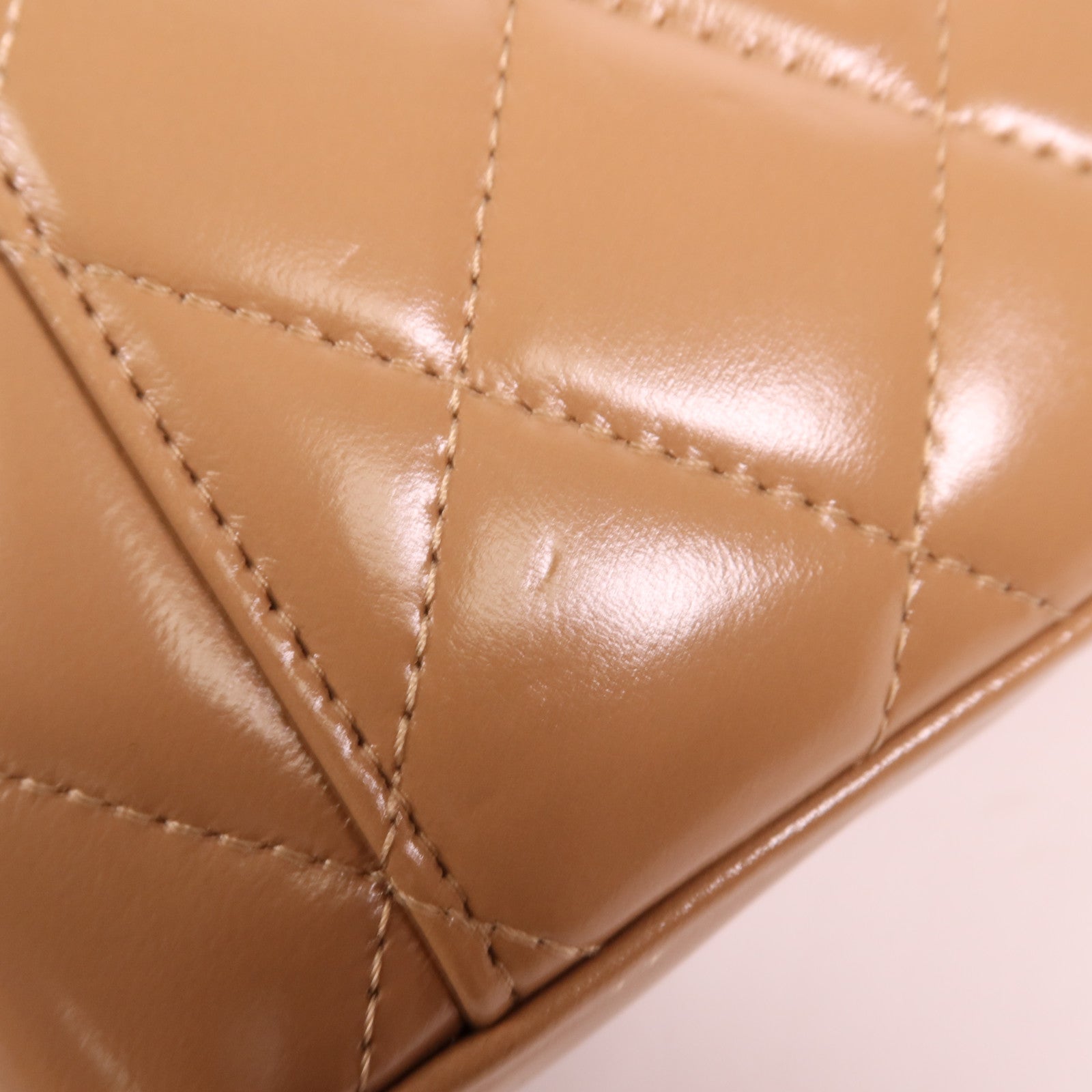 CHANEL 羊皮皮革Vanity Bag金扣手挽肩背兩用袋