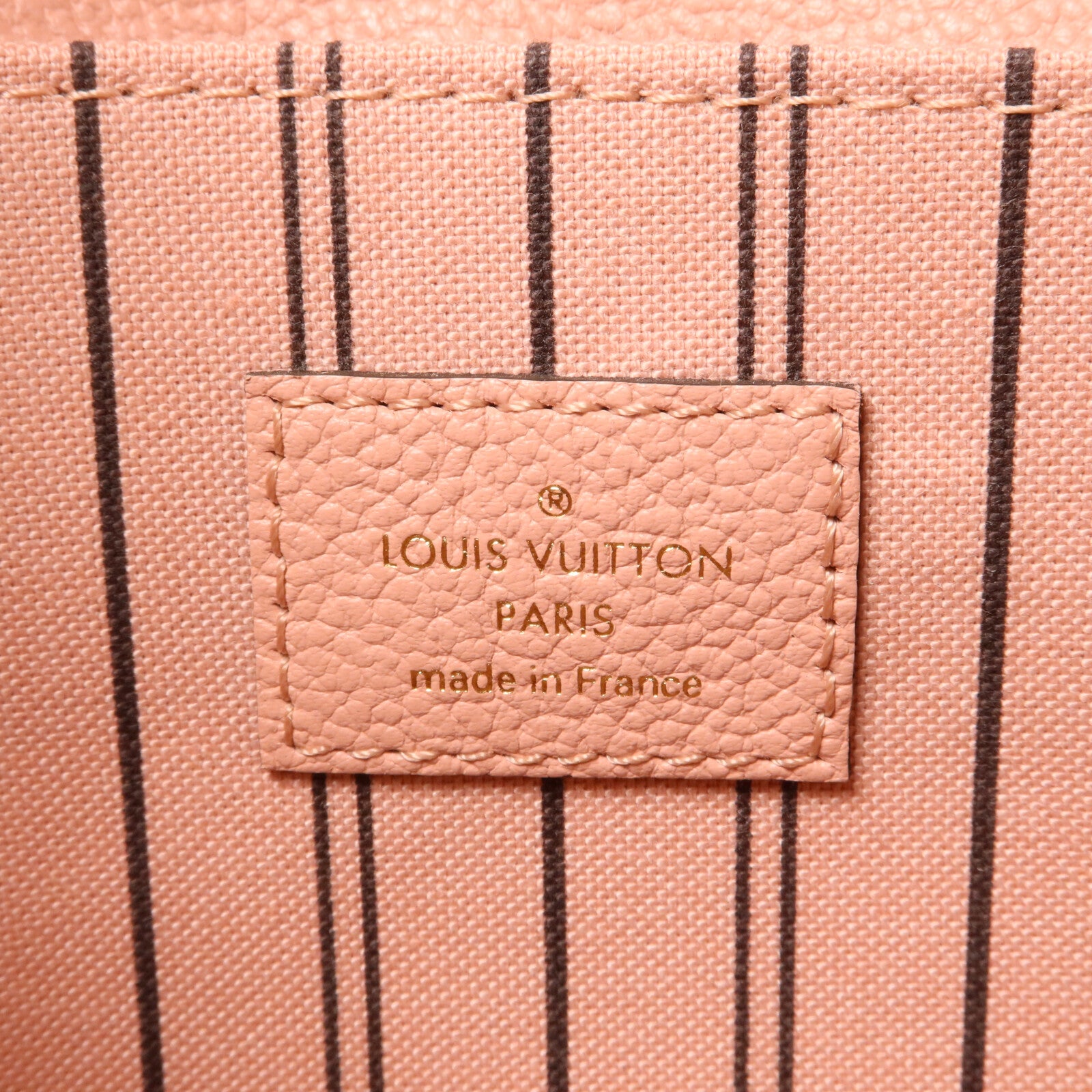 LOUIS VUITTON Monogram Empreinte Pochette Metis MM手挽肩背兩用袋