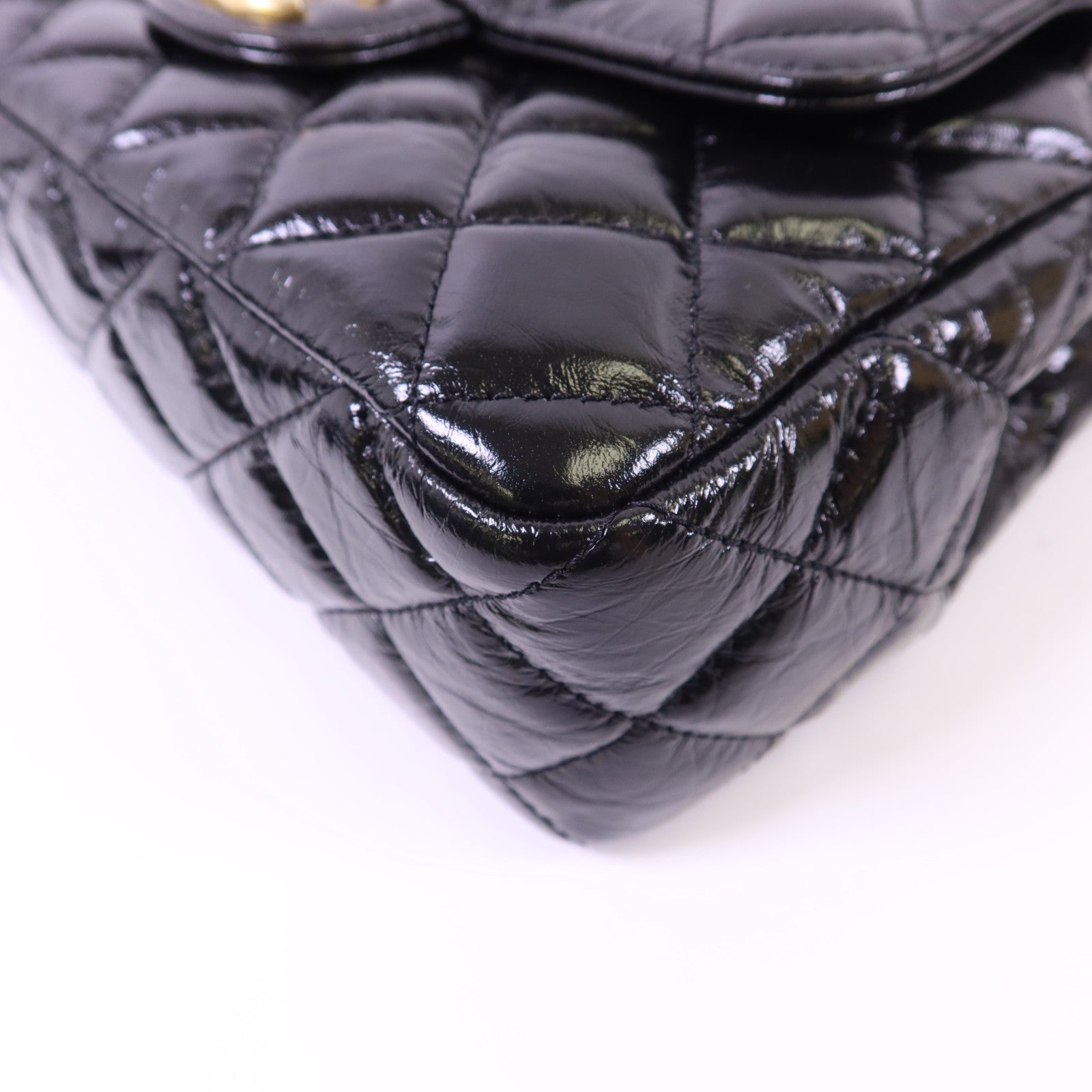 CHANEL 牛皮皮革23B Hobo Bag金扣鏈帶肩背袋
