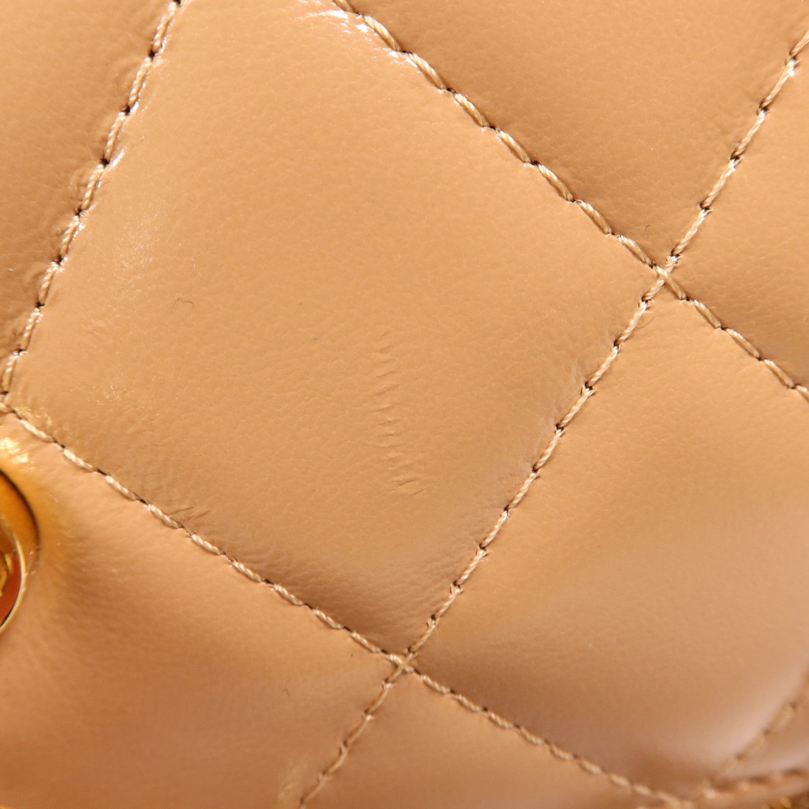 CHANEL 羊皮皮革Vanity Bag金扣手挽肩背兩用袋