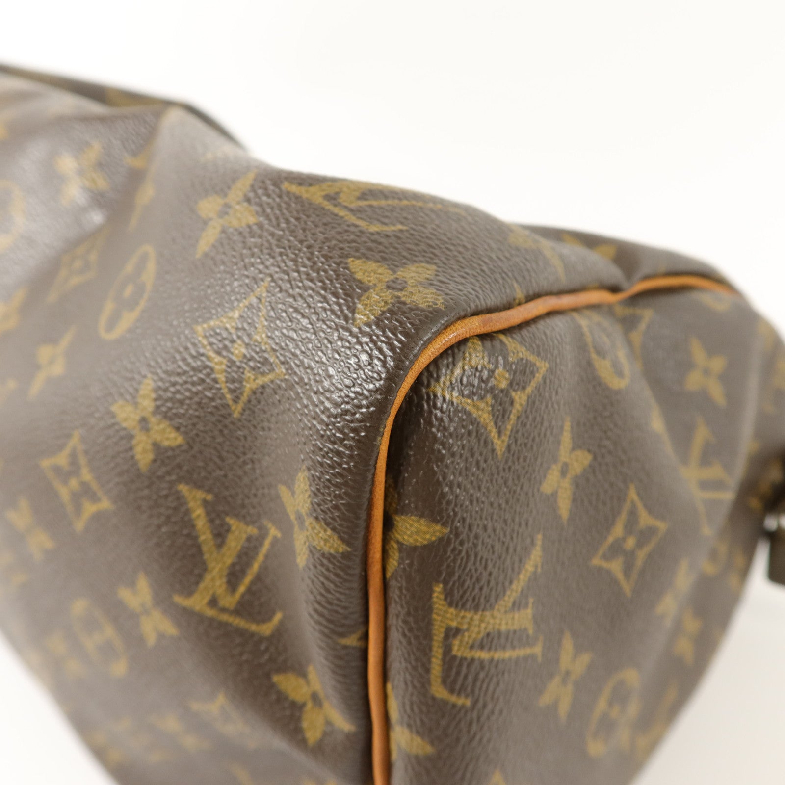 LOUIS VUITTON Monogram Speedy 30金扣手挽袋