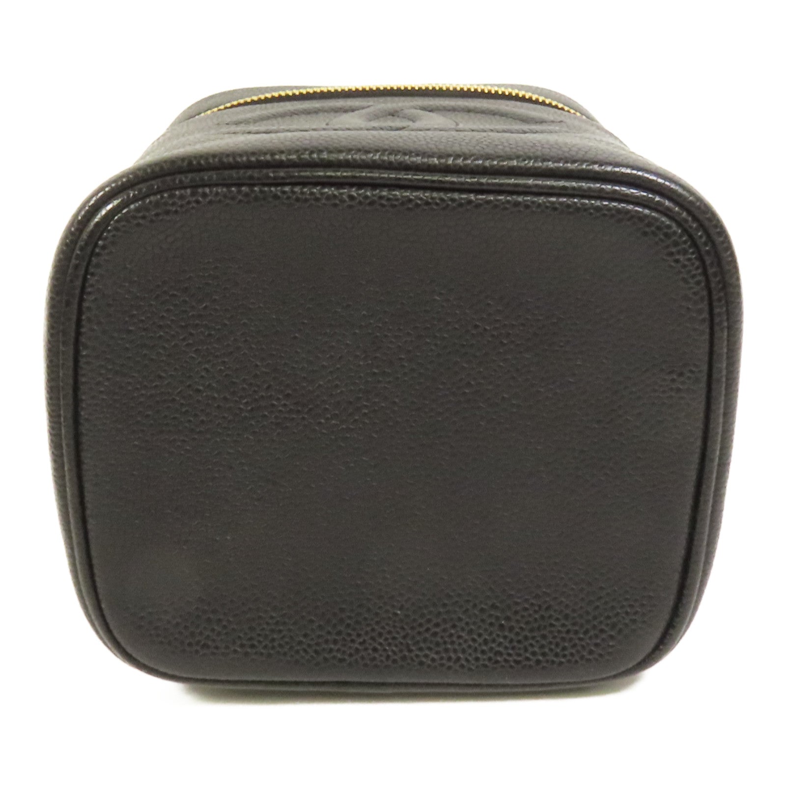 CHANEL 牛皮皮革Vintage Vanity金扣手挽袋