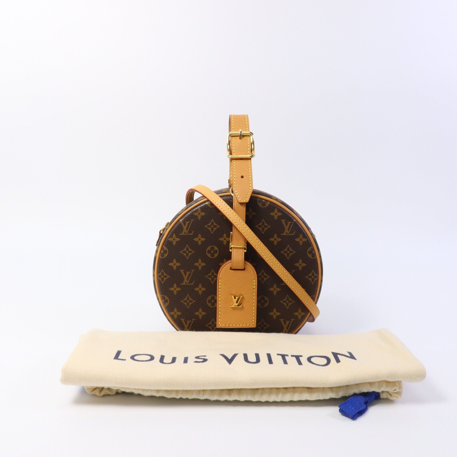 LOUIS VUITTON Monogram Petite Boite Chapeau手挽肩背兩用袋