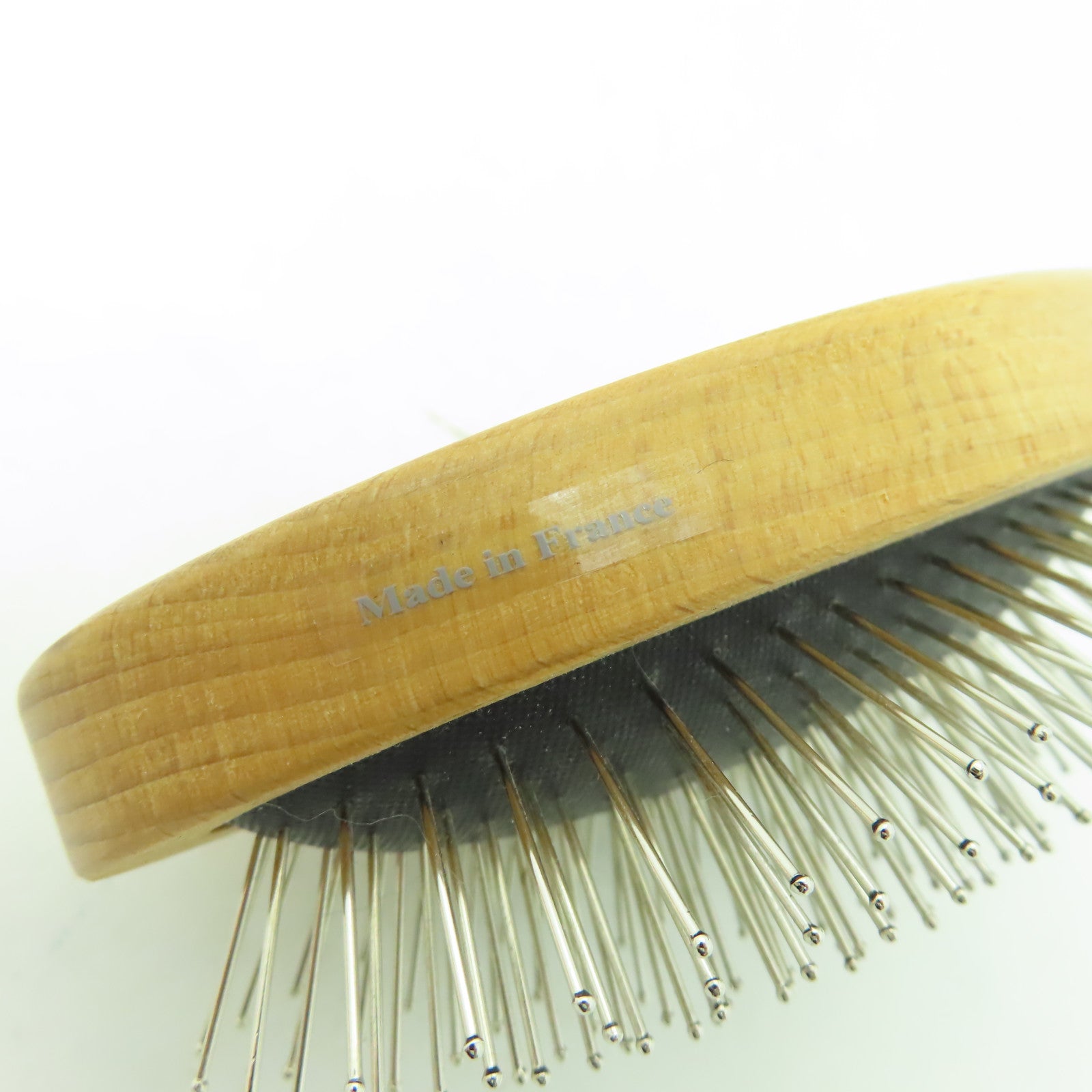 HERMES 【激減優惠】金屬/木料Brosse Pour Chien梳子啡色