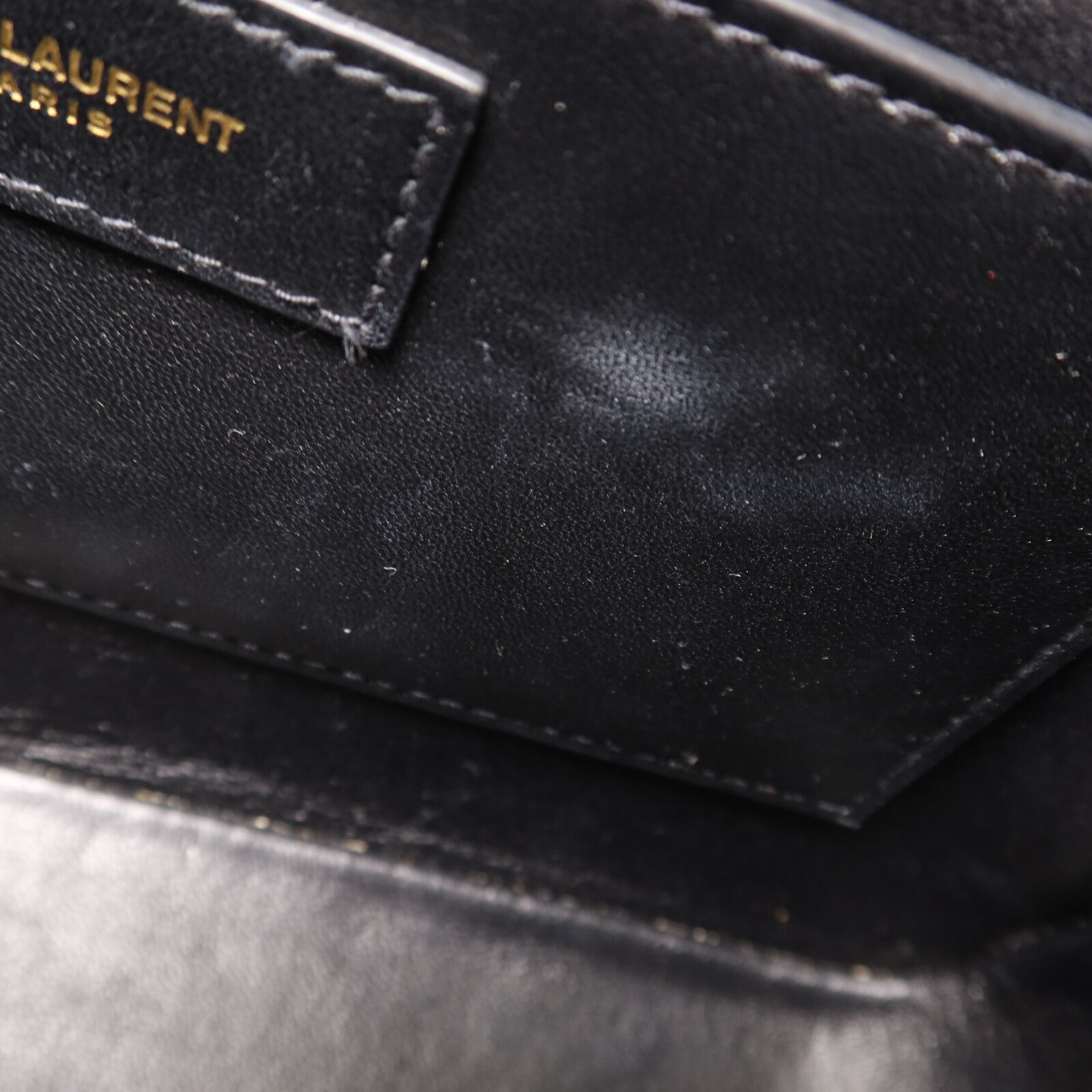 SAINT LAURENT 帆布Jamie Medium鏈帶肩背袋