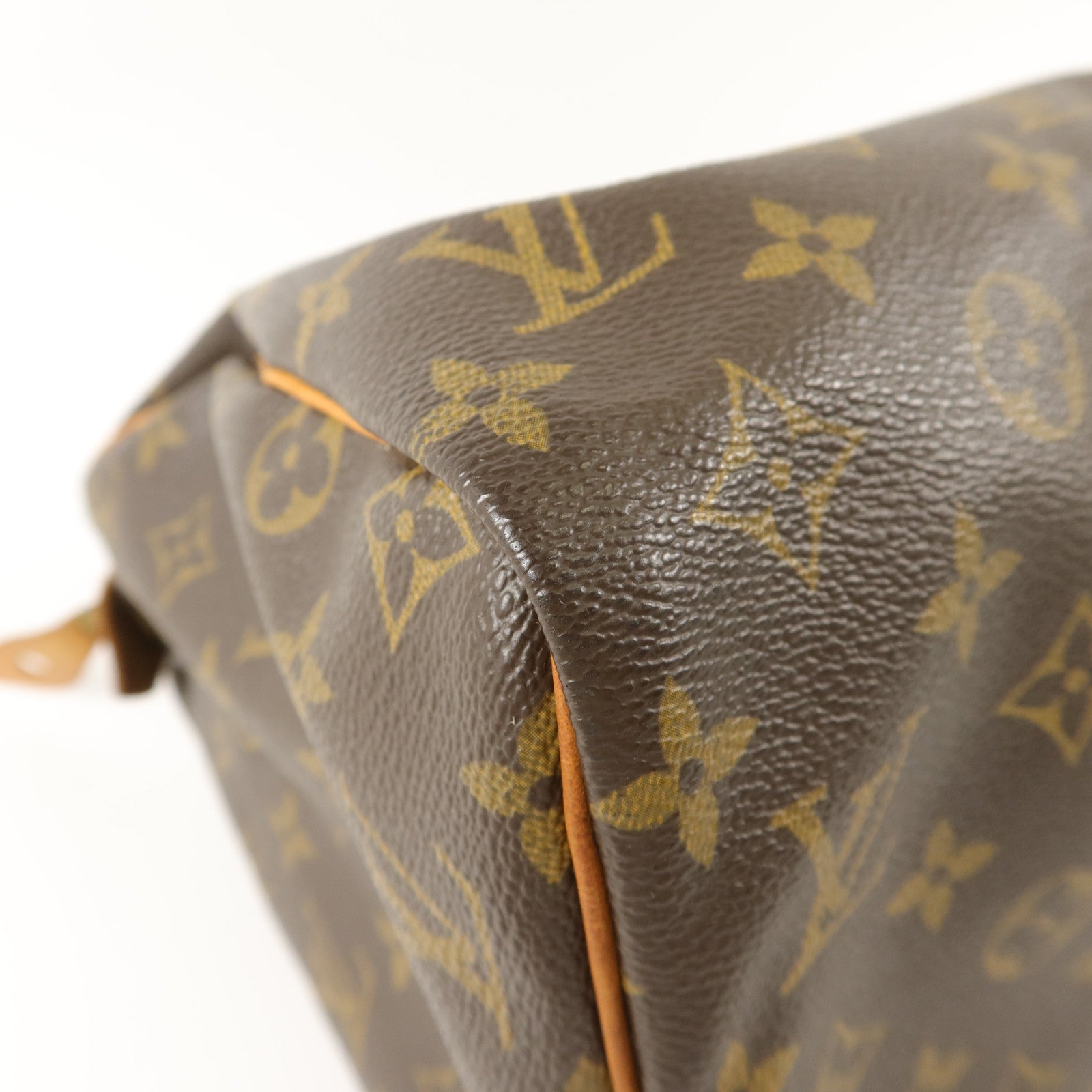 LOUIS VUITTON Monogram Speedy 30金扣手挽袋