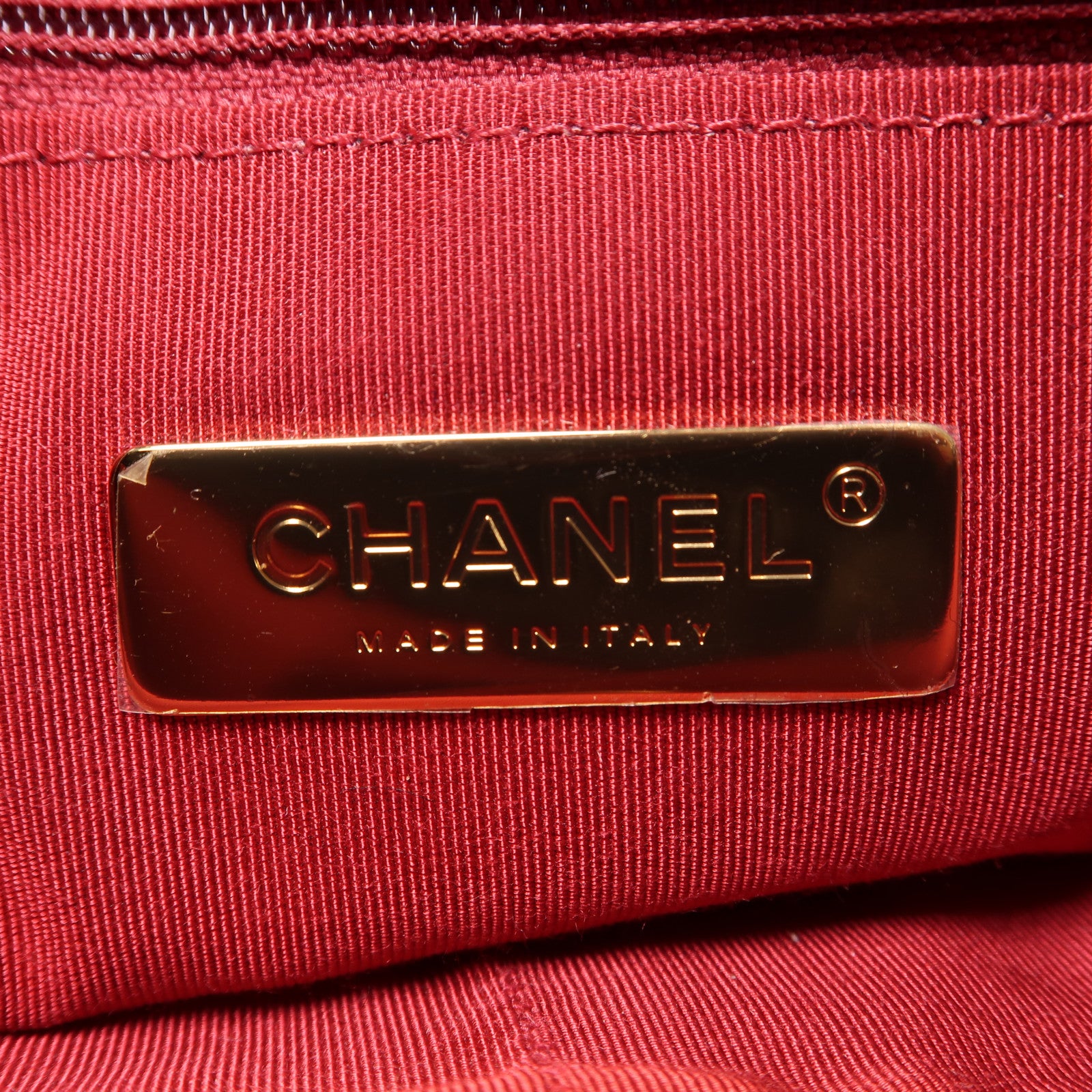 CHANEL 羊毛C19 Small金扣手挽肩背兩用袋黑色