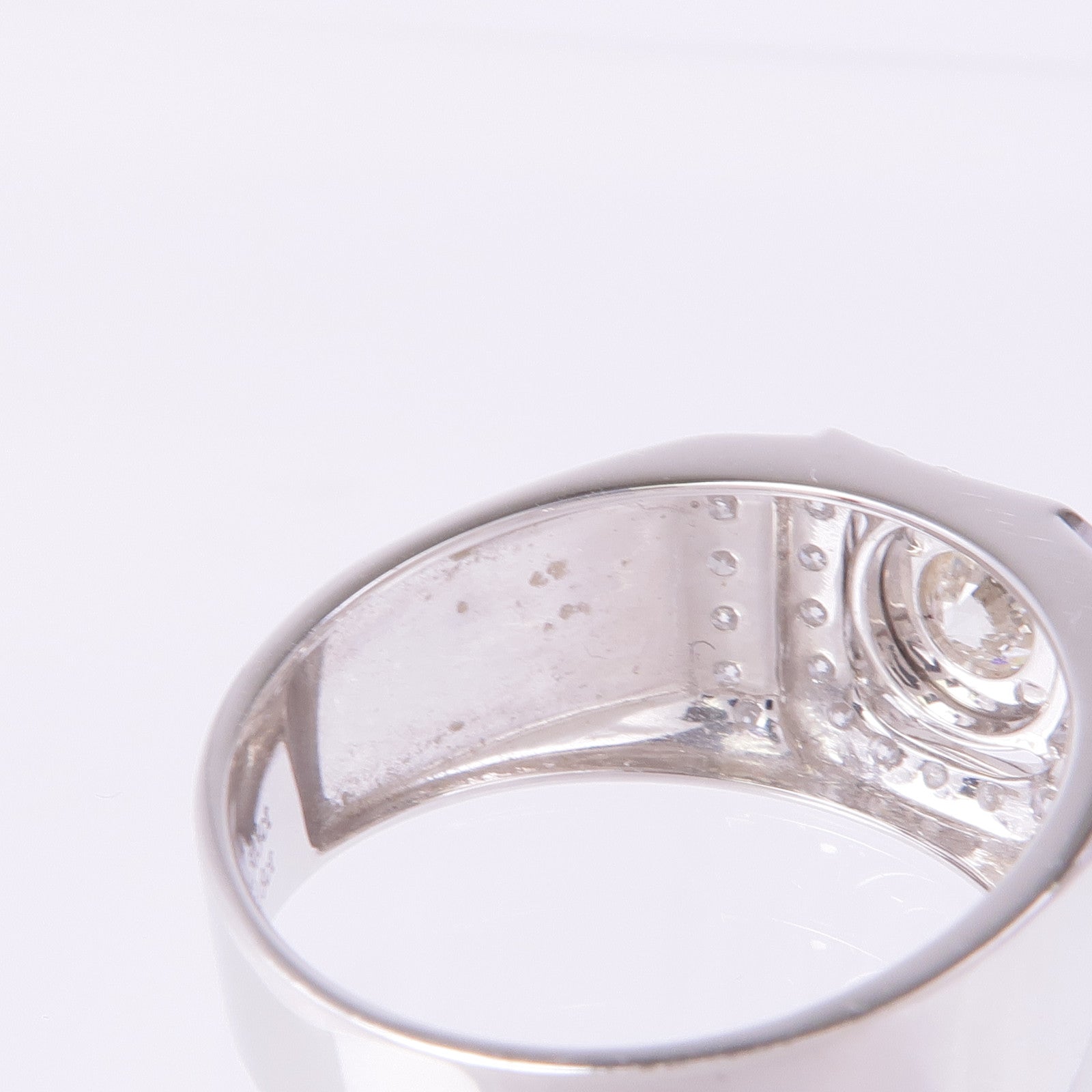 JEWELRY 【激減優惠】18K白金Diamond Ring鑽石戒指US#9