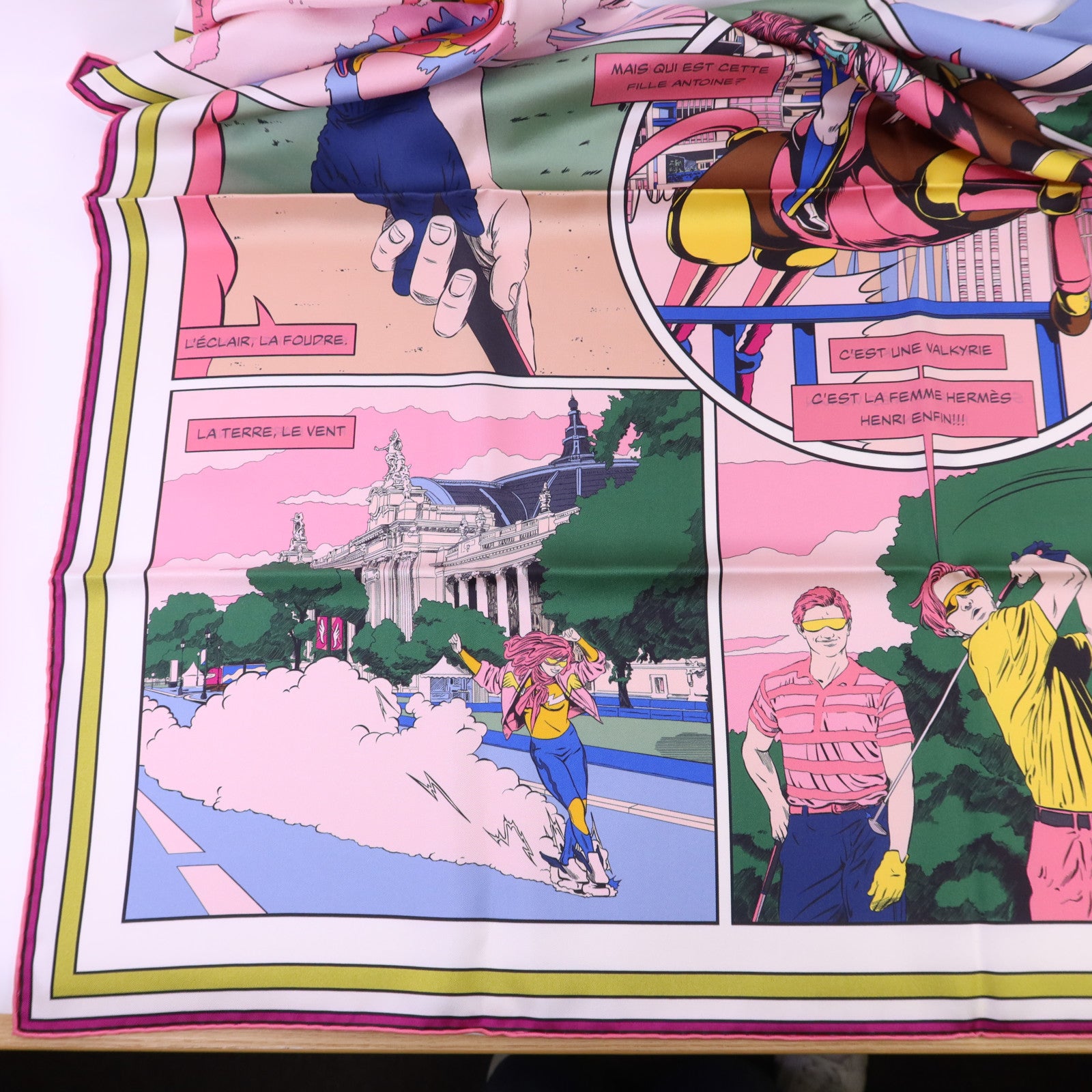 HERMES 【激減優惠】絲質Scarf 90X90絲巾